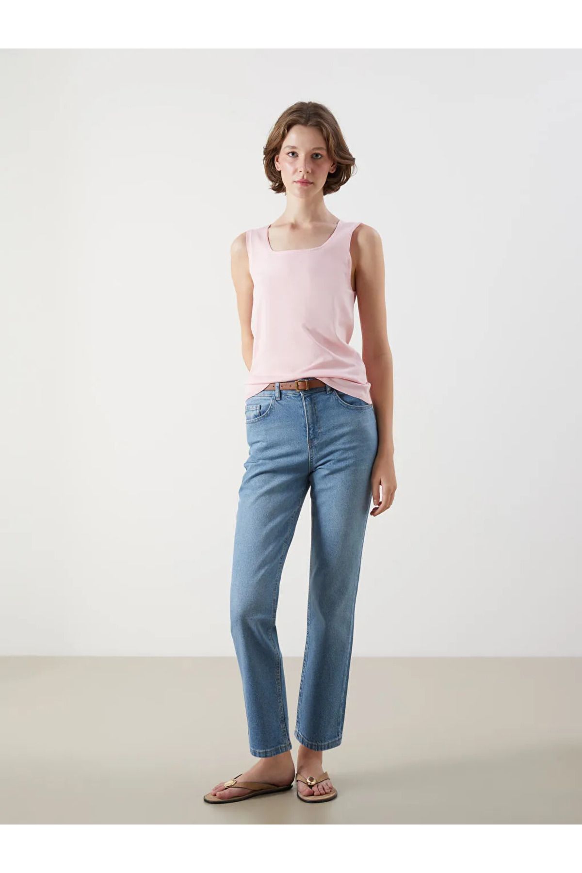 LC Waikiki LCW Jeans Indigo Slim Fit Kadın Jean Pantolon