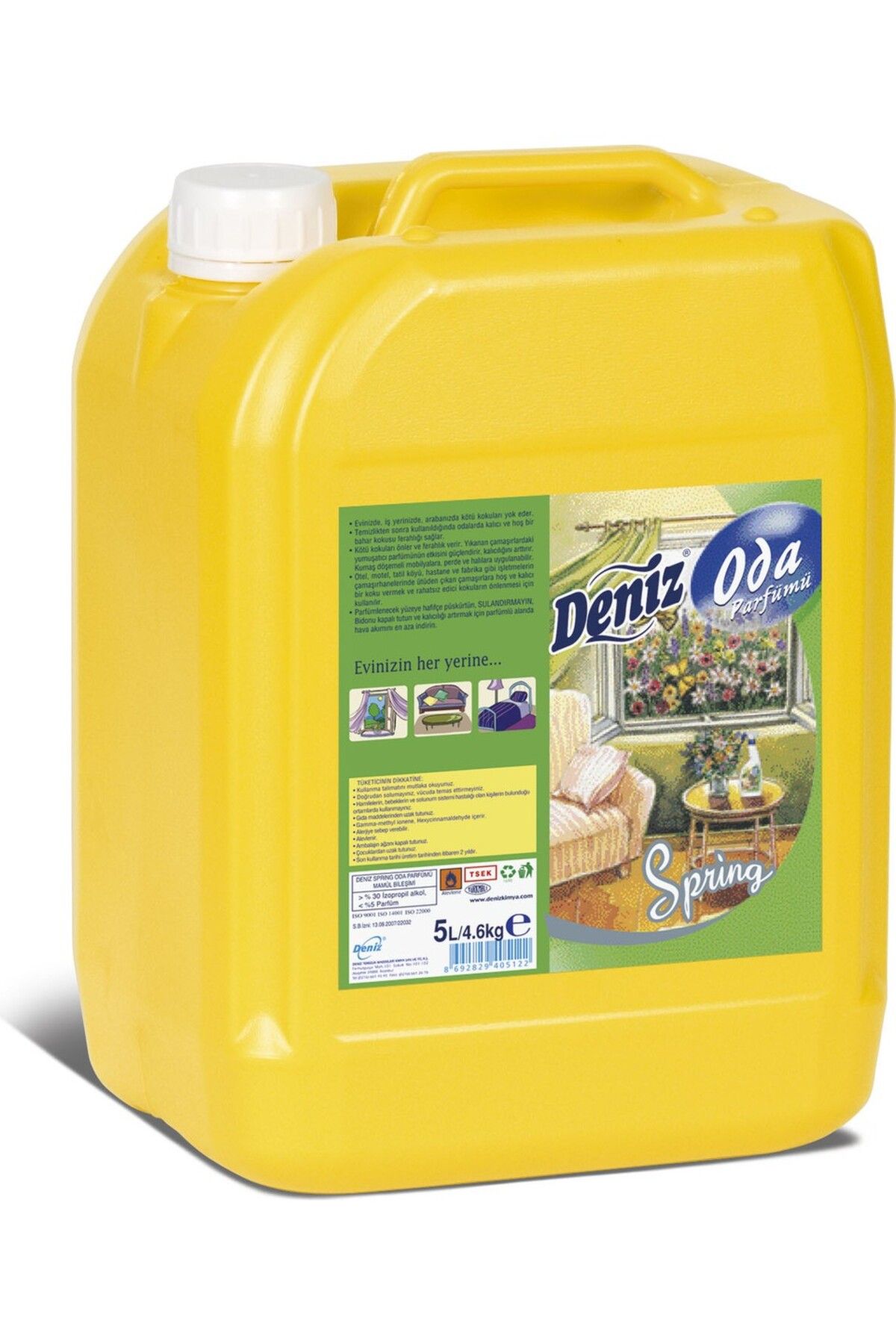 Deniz Kimya Deniz Spring Oda Parfümü 5 LT