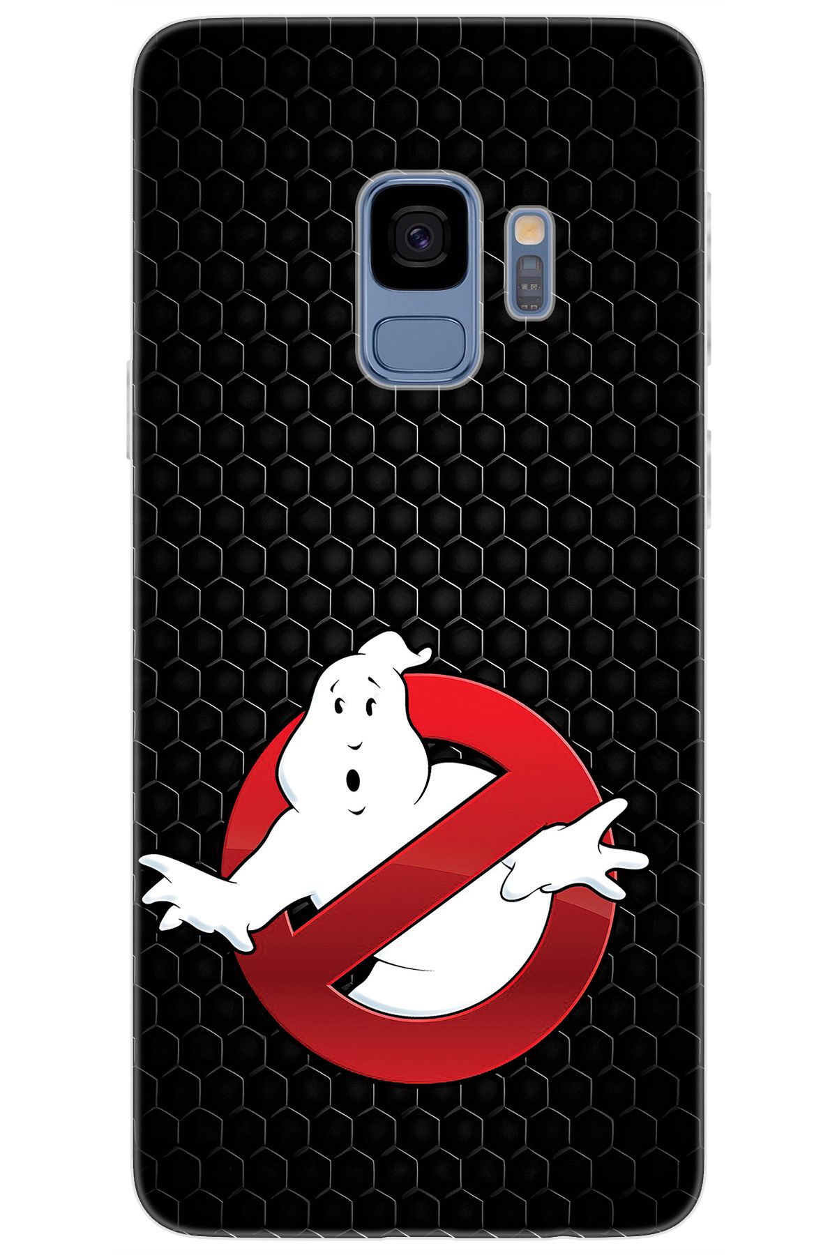 Ceppare Samsung Galaxy S9 (SM-G960F) Uyumlu Kılıf Desen Baskılı Silikon Hayalet Avcıları STK:609 CP-TJWC3e4