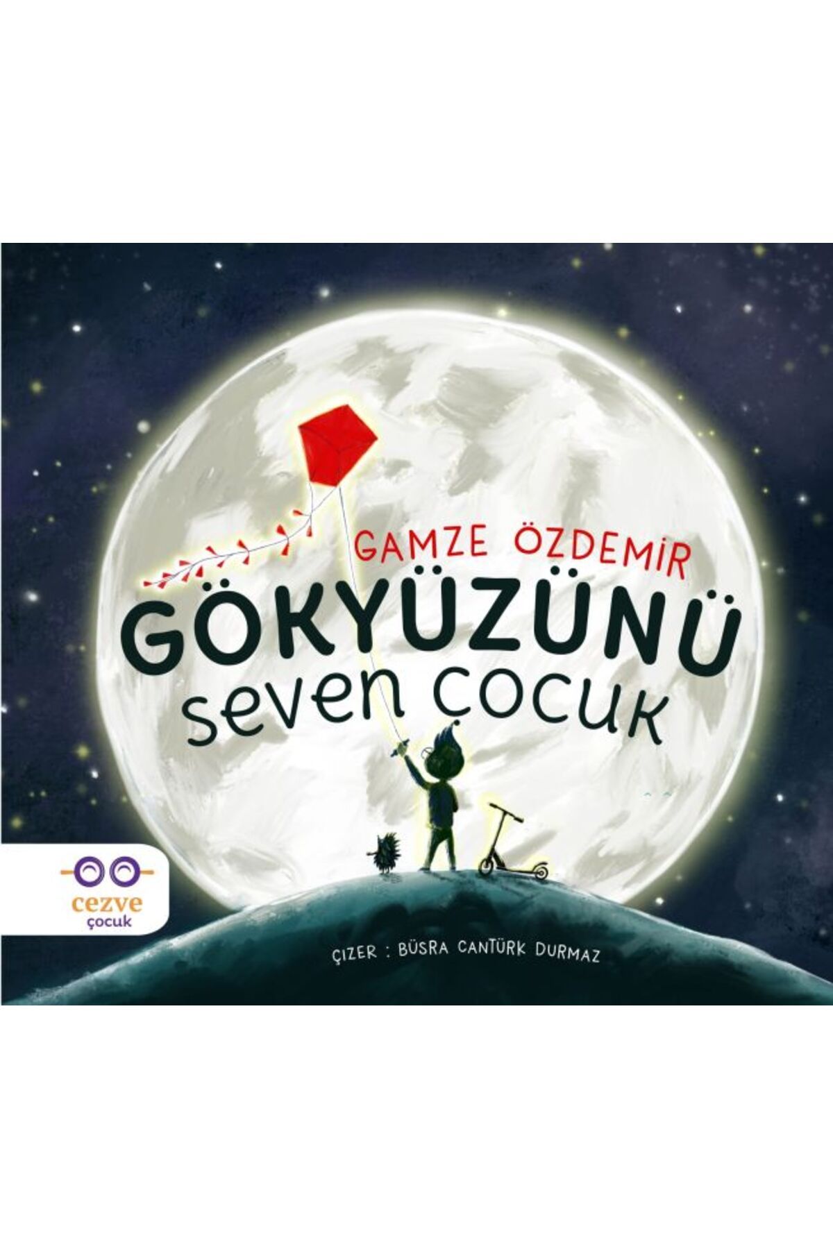 Cezve Çocuk Gökyüzünü Seven Çocuk