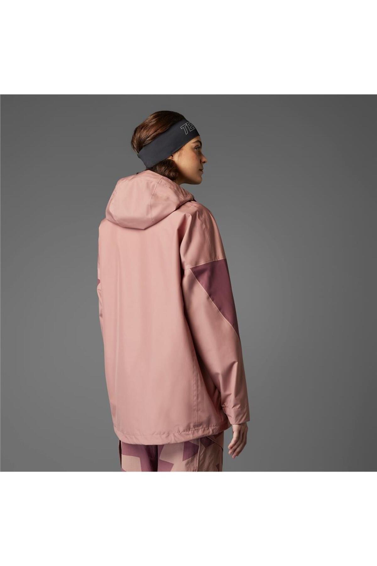 adidas-Women's Pink Jacket W Xp 2.5 Anorak Jd8370 8