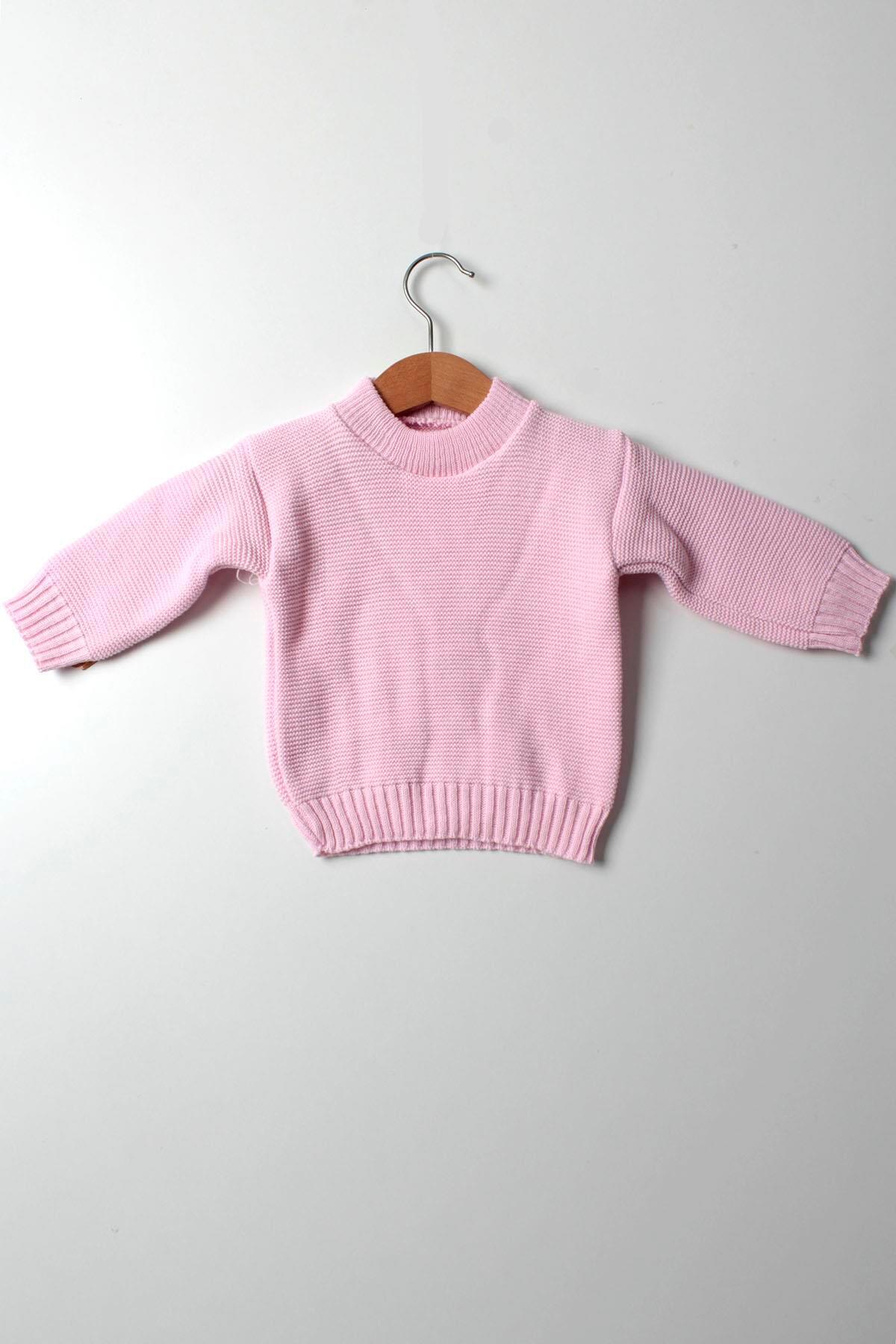 Çocuksan Baby&Kids Wear Pembe 5 Parça Kız Bebek Takım Örgülü Triko Bebek Takım fotoğrafı 7 (önizleme)