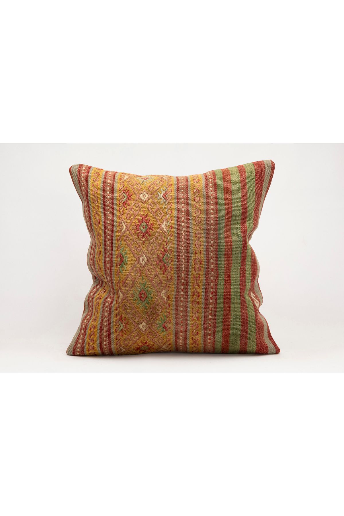 Kilim Whole Sale El Yapımı Kilim'den Yapılmış Yastık Kırlent Kılıfı, 50x50 cm