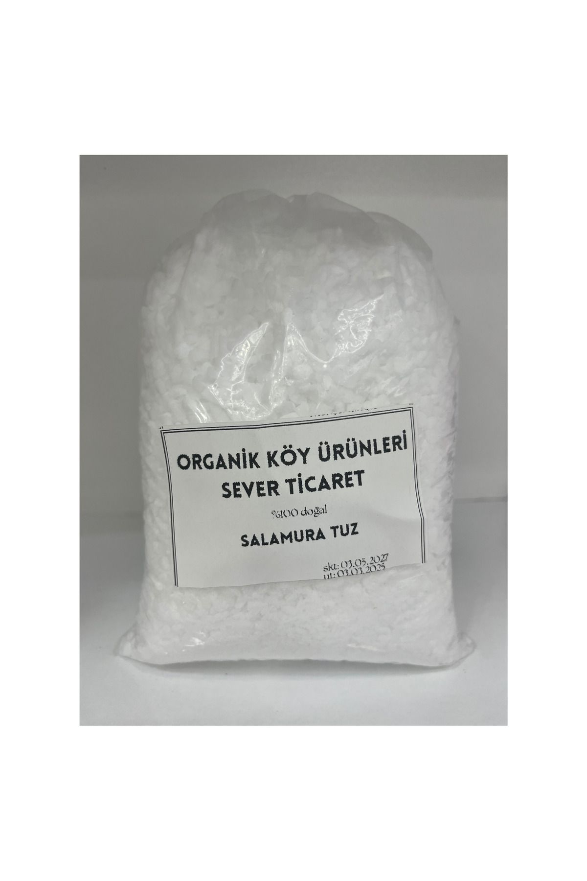 organik köy ürünleri sever ticaret Çankırı Salamura Tuz