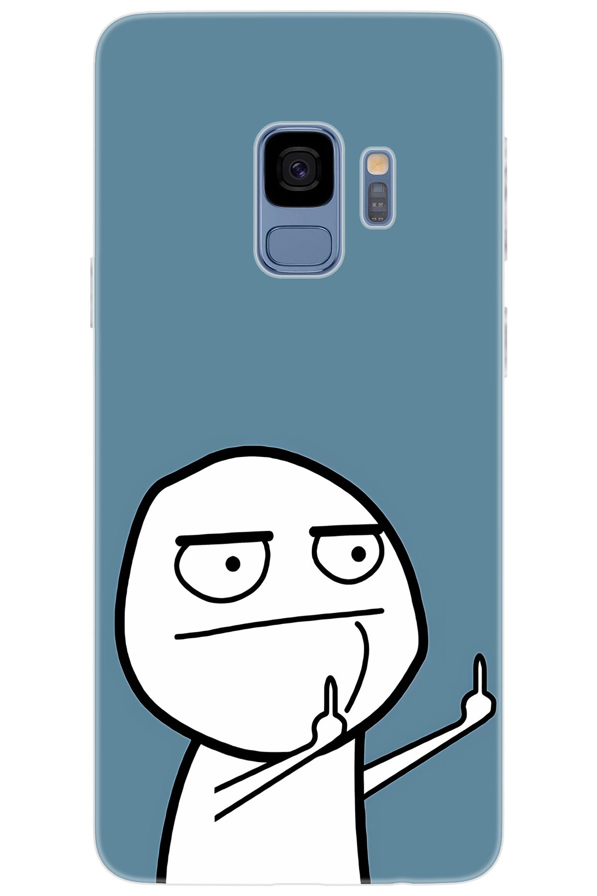 Ceppare Samsung Galaxy S9 (SM-G960F) Uyumlu Kılıf Desen Baskılı Silikon Cute STK:1011 CP-YUgQIOI