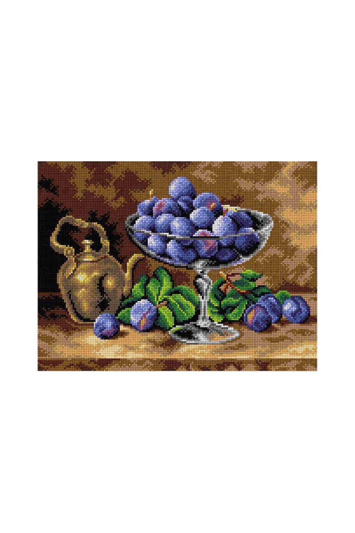 Orchidea Baskılı Goblen İncir 2838 30*40 cm