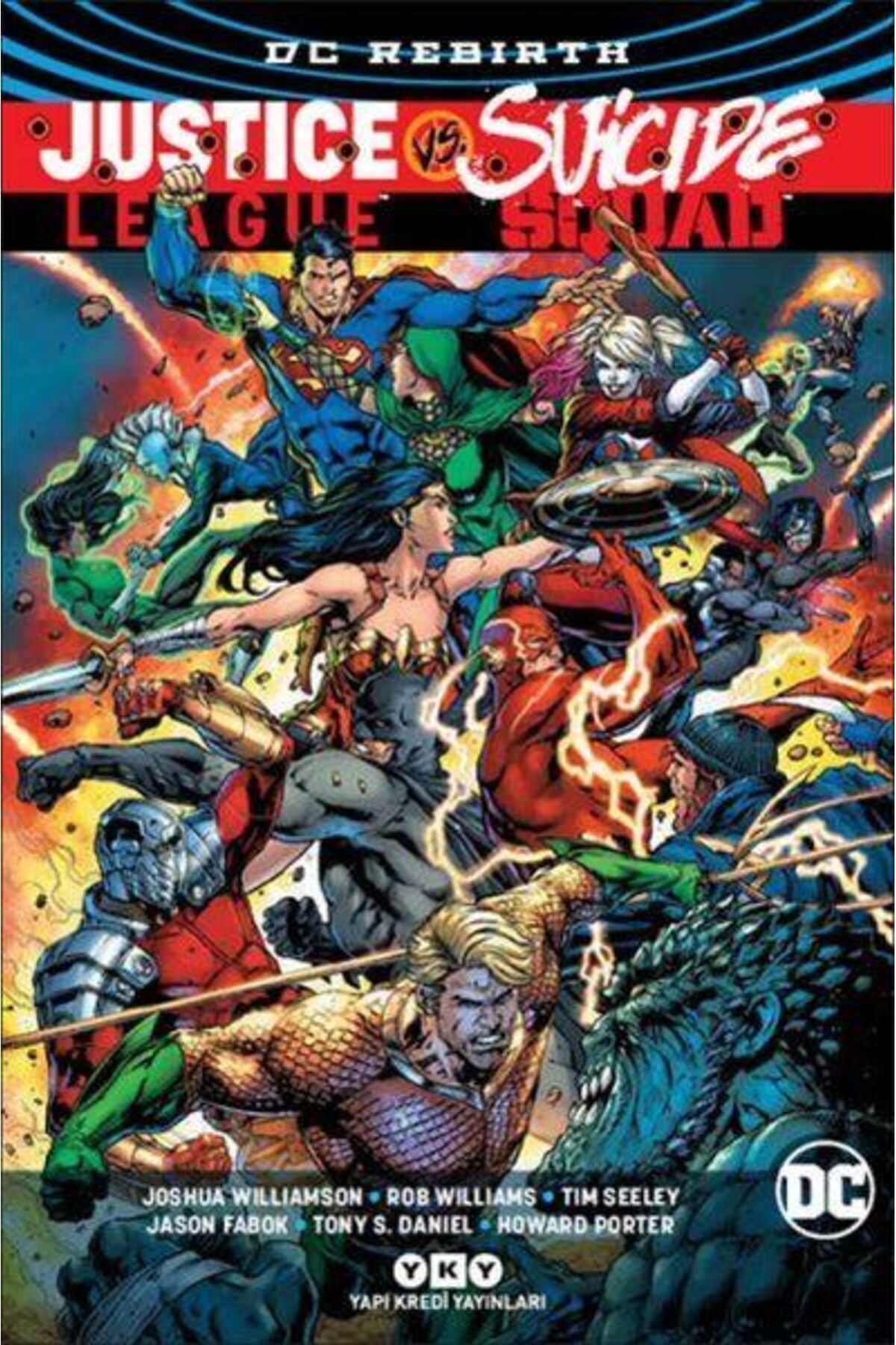 Destek Yayınları Justice League vs Suicide Squad