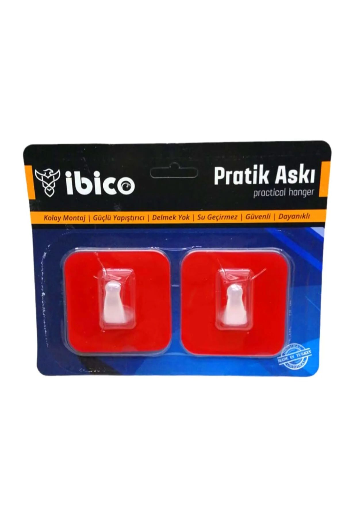 abnturk 2 ADET PRATİK YAPIŞKAN SİLİKON ASKI