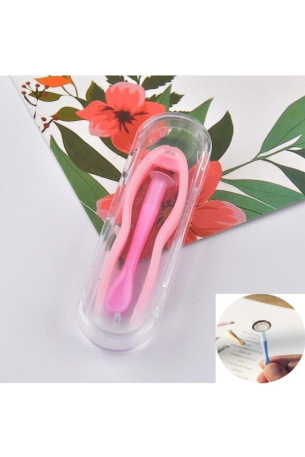VENTİ VENTİSCA Lens Takma Aparatı,lens Cımbızı Ve Vantuzu Pembe