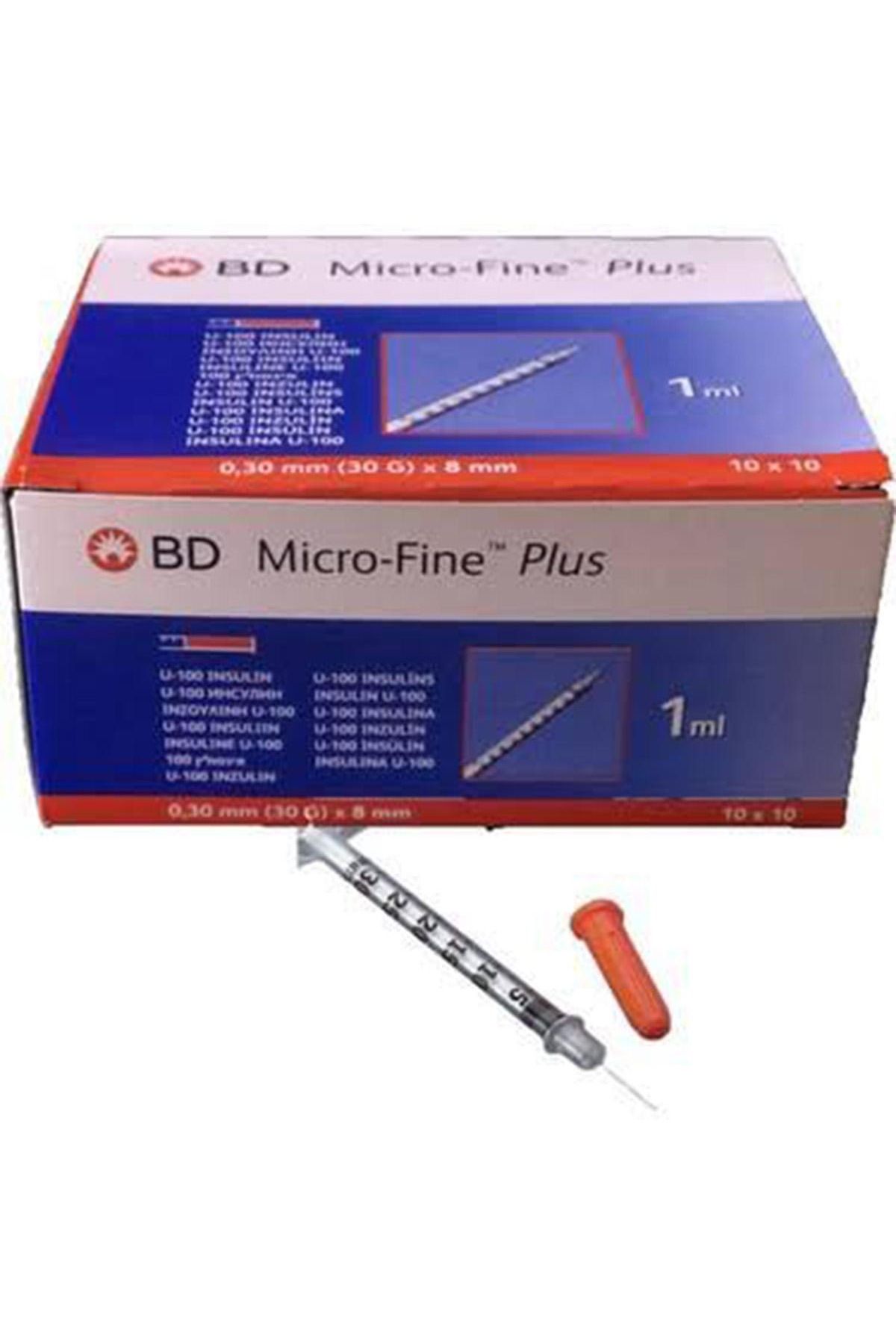Bd 1 Ml - 30Gx8 mm İğne 100 adet