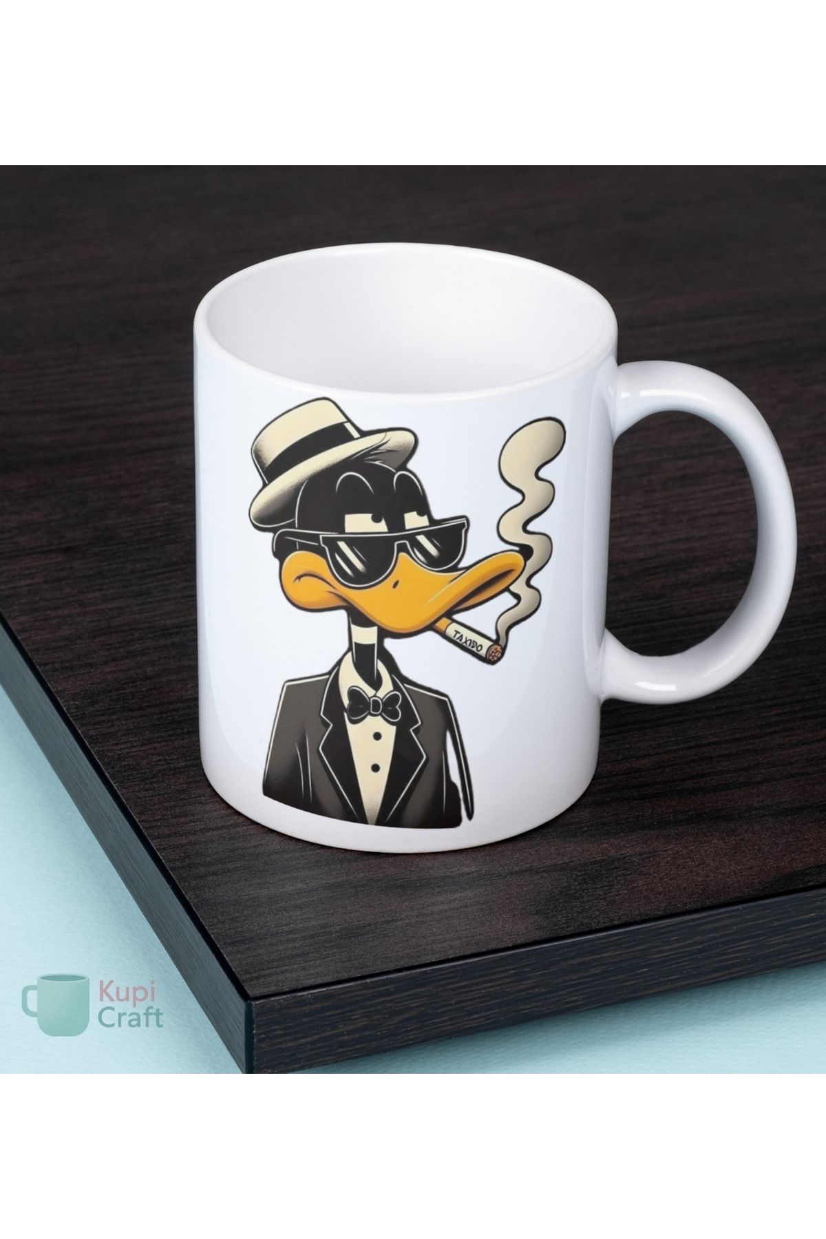 SEKASTYLE KupiCraft Kişiye Özel Tasarım Kupa Bardak,İsimli,Komik,Karikatürlü,Logolu