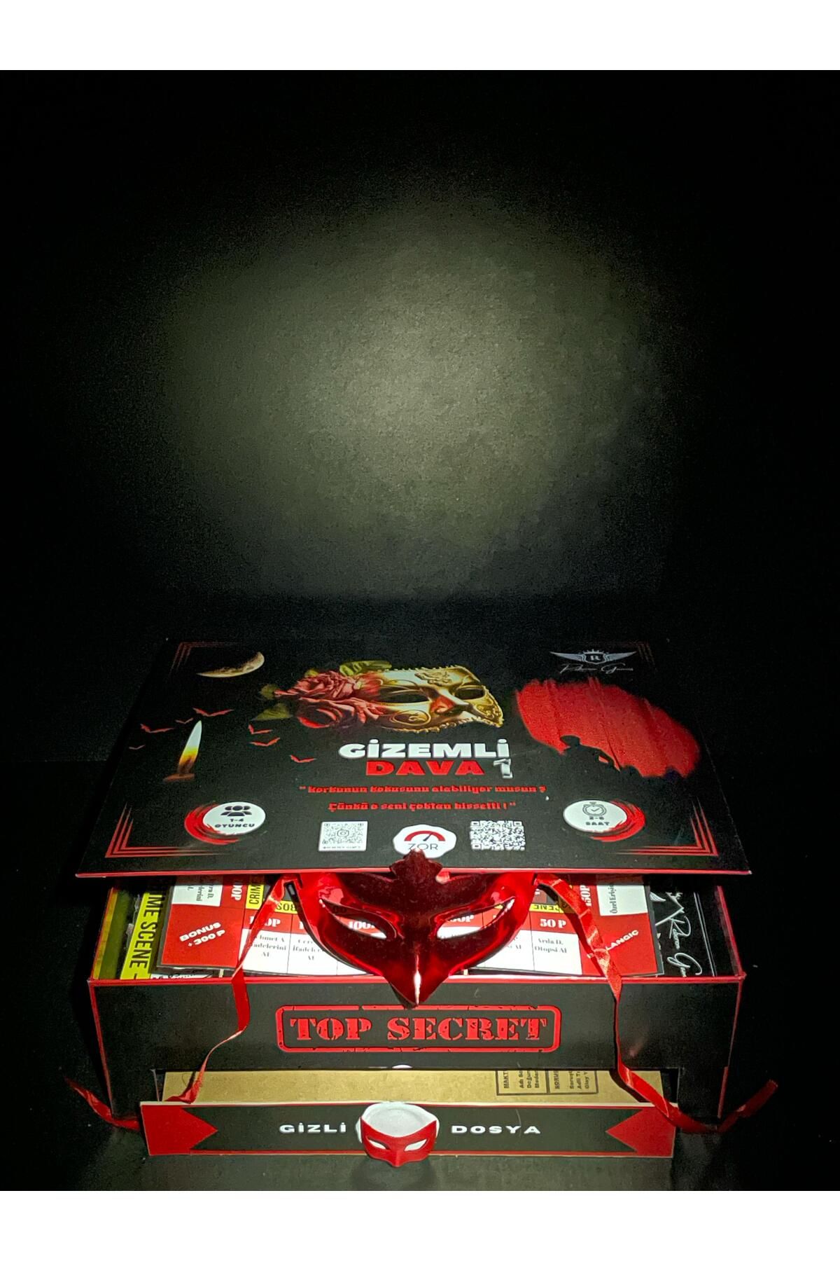 Reberen Games Gizemli Dava Dedektif Kutu Oyunu