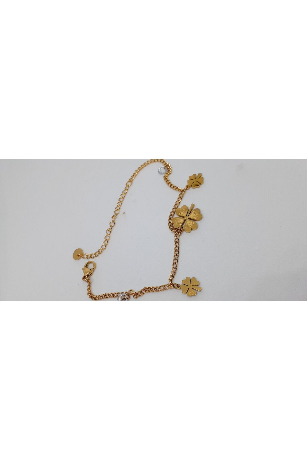 MODA %100 316L ÇELİK BİLEKLİK DÖRT YAPRAKLI YONCA