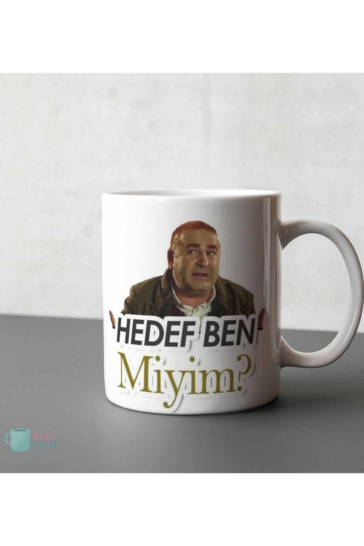 SEKASTYLE KupiCraft Kişiye Özel Tasarım Kupa Bardak,İsimli,Komik,Karikatürlü,Logolu