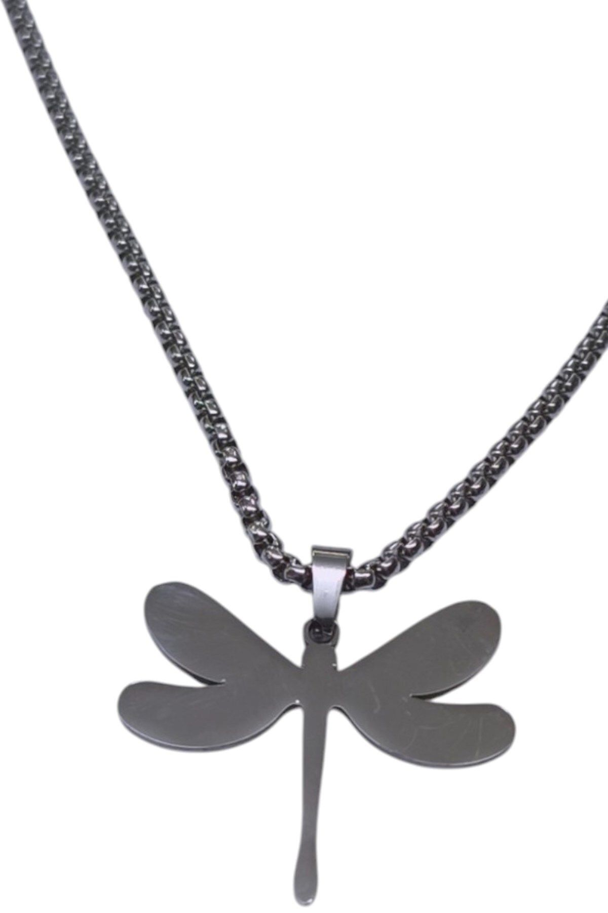 X-Lady Accessories Gümüş Renk Yusufcuk Model Unisex Arnavut Zincir Çelik Kolye - 3312