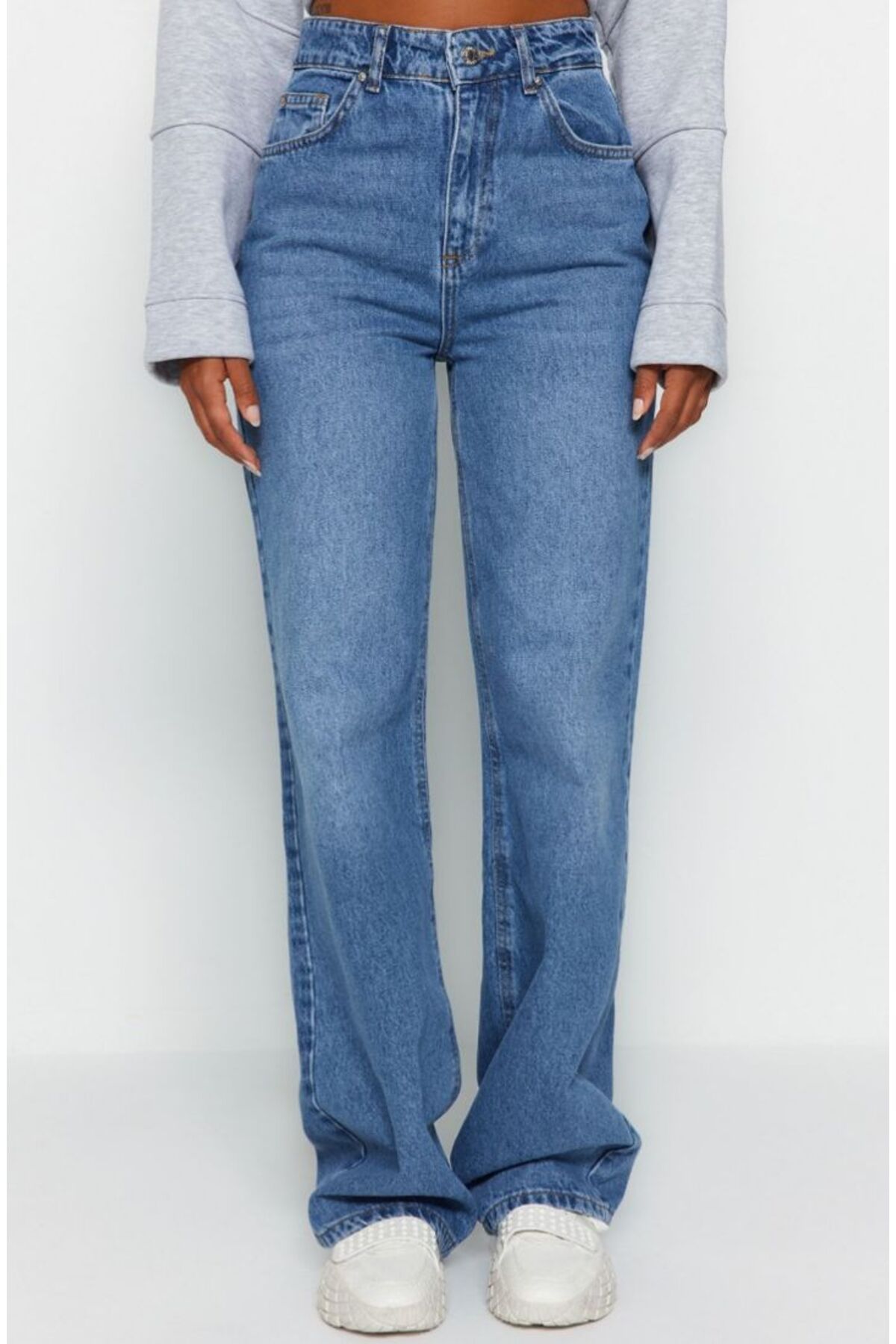 KARACAN COMPANY Yüksek Bel Wide Leg Jeans