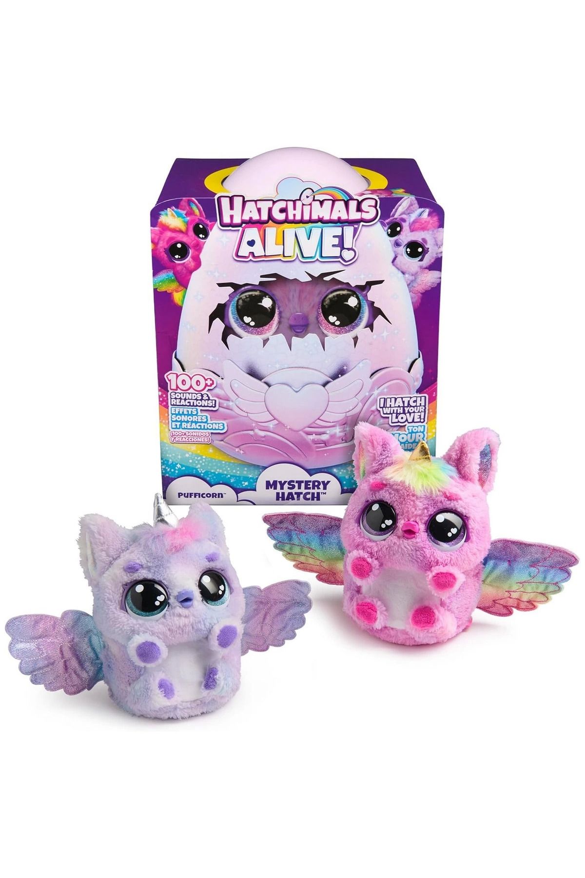 Spinmaster Hatchimals Sürpriz 4 Karakterli Büyük Yumurta Oyun Seti