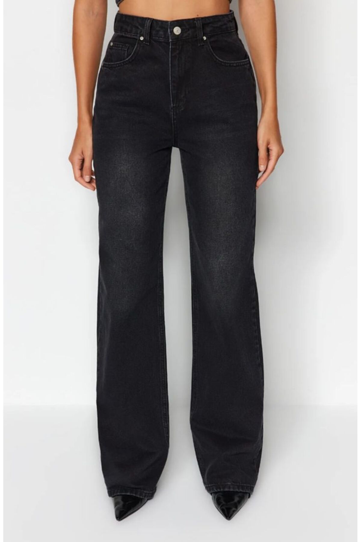 KARACAN COMPANY Yüksek Bel Wide Leg Jeans