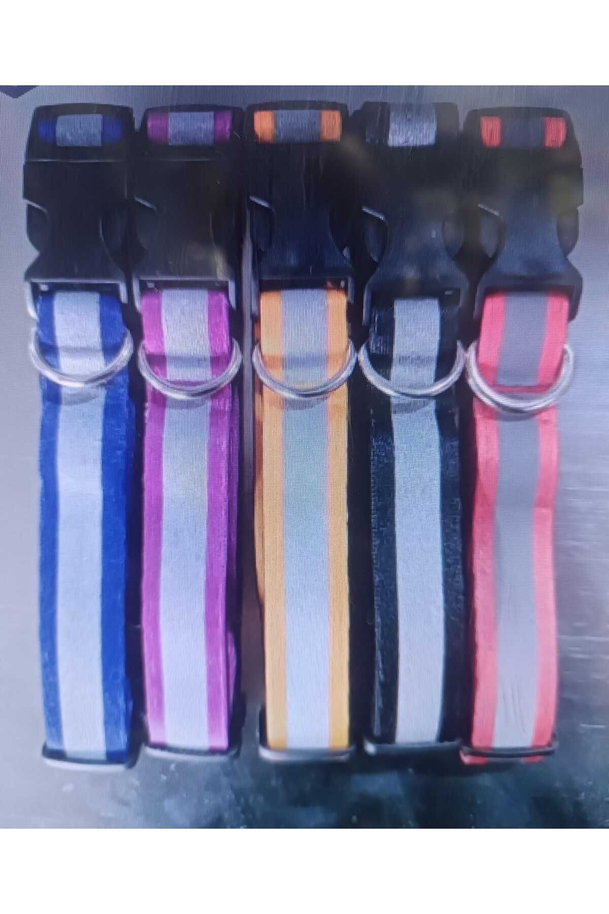 DOCA Reflective Dog Collar medium boyun tasması