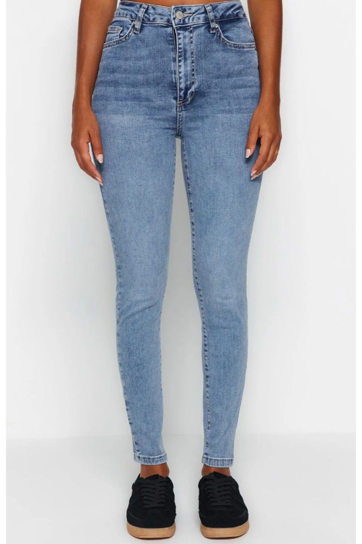 KARACAN COMPANY Şekillendiren Etki Yüksek Bel Skinny Jeans
