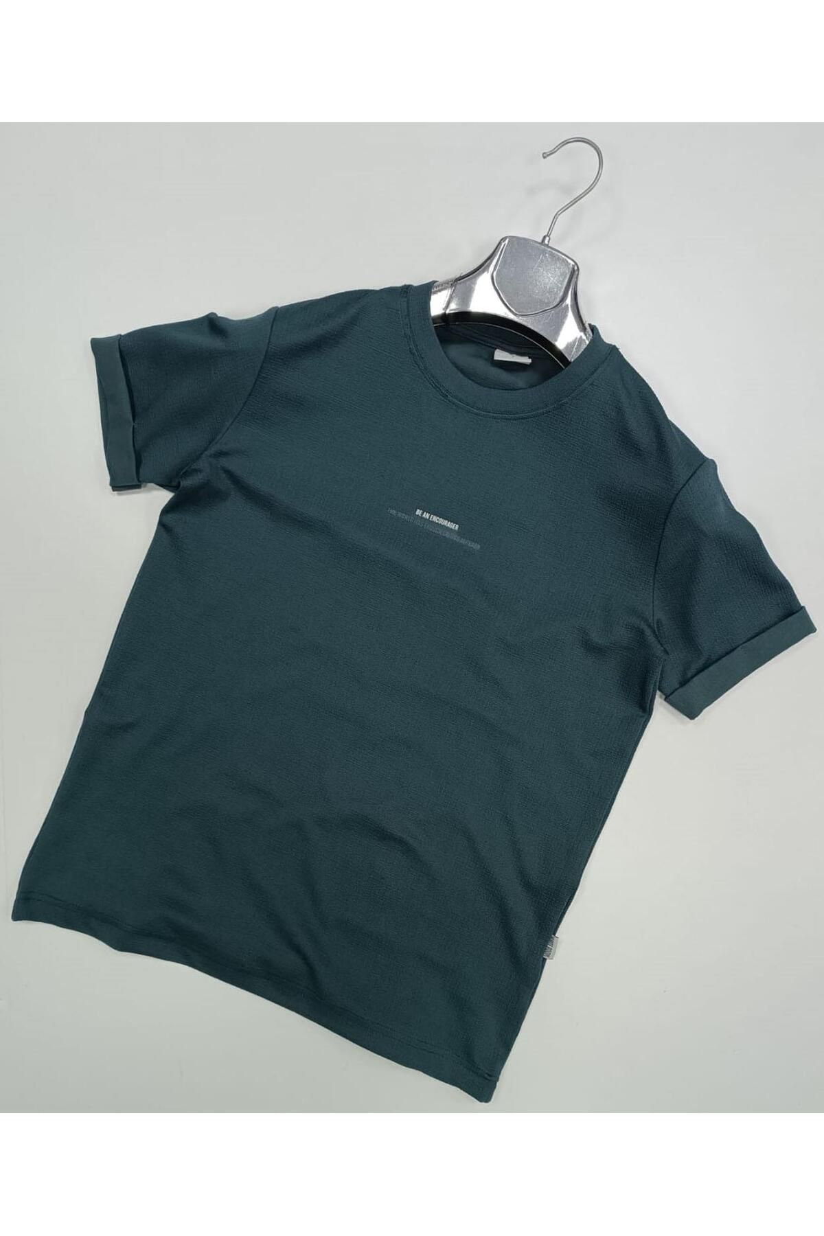 CLASSİCS MEN White Room Slim Fit Erkek Kısa Kol Tshirt 7276