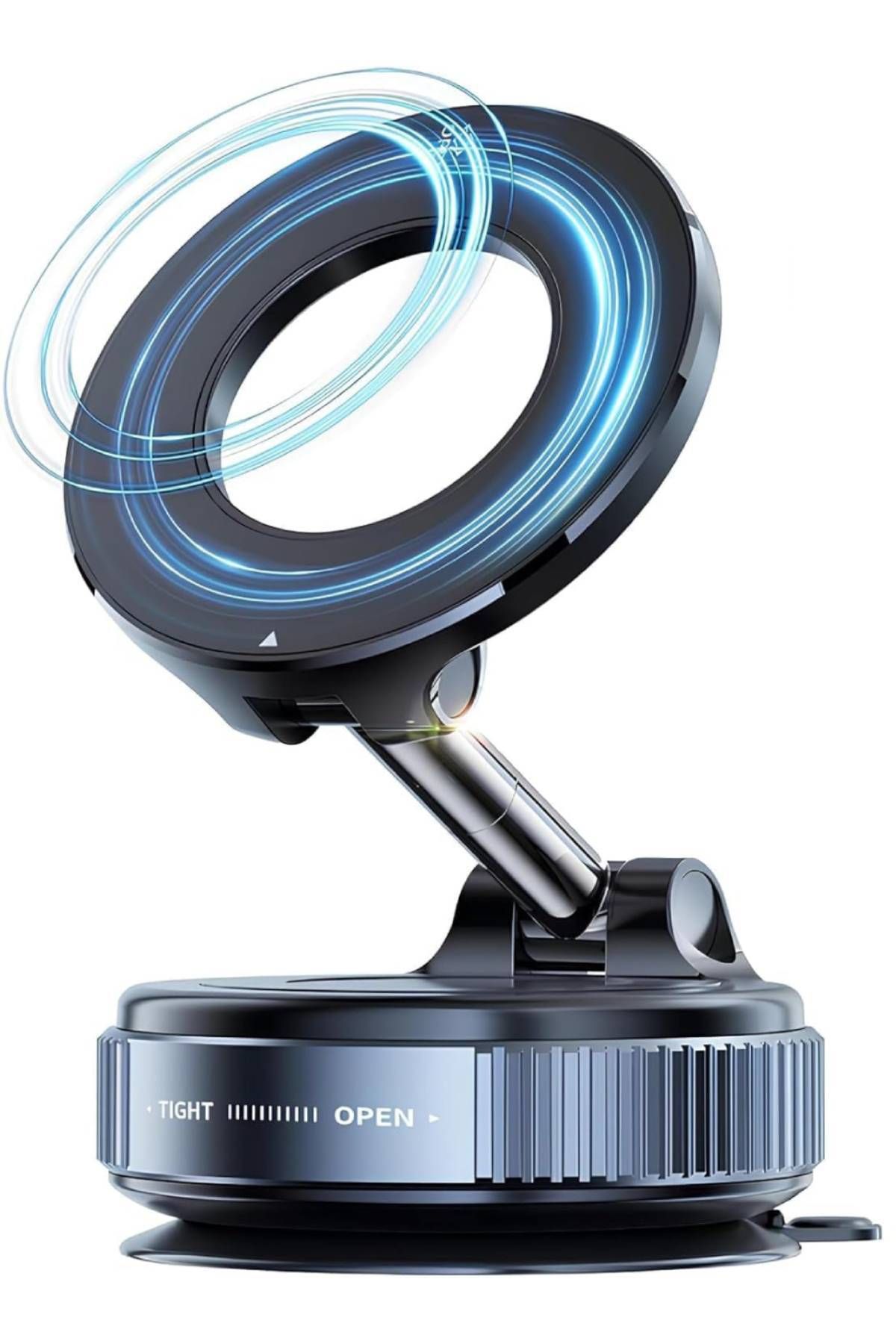 plentiful 360° Dönebilen Vakumlu Manyetik Telefon Tutucu Ayna Cam Araba Uyumlu