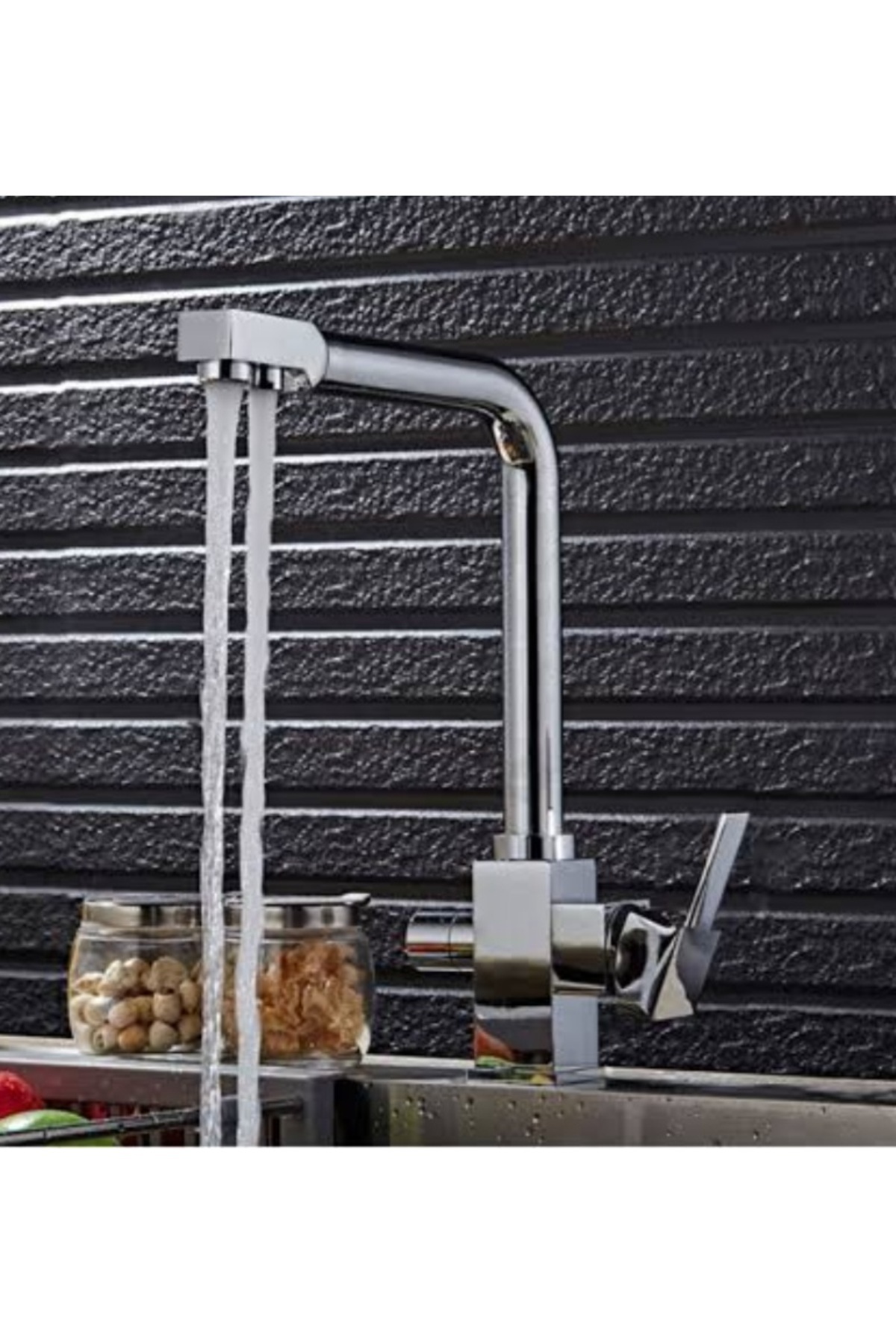 ZEK BANYO MUTFAK MUSLUĞU ARITMA MUSLUKLU KROM LÜX