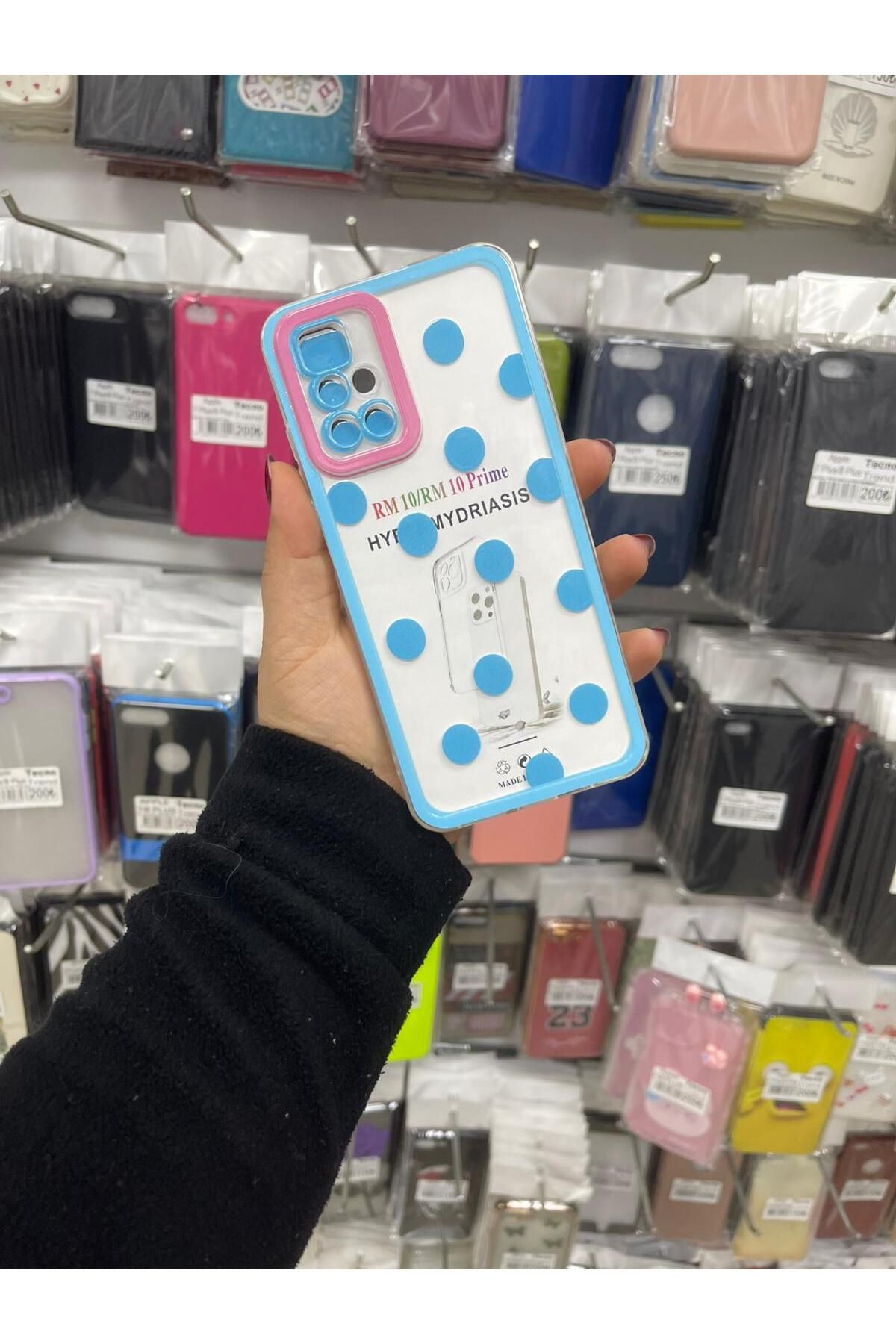 TECNOTREND Redmi 10 2022 PUANTİYELİ ŞEFFAF SİLİKON KILIF