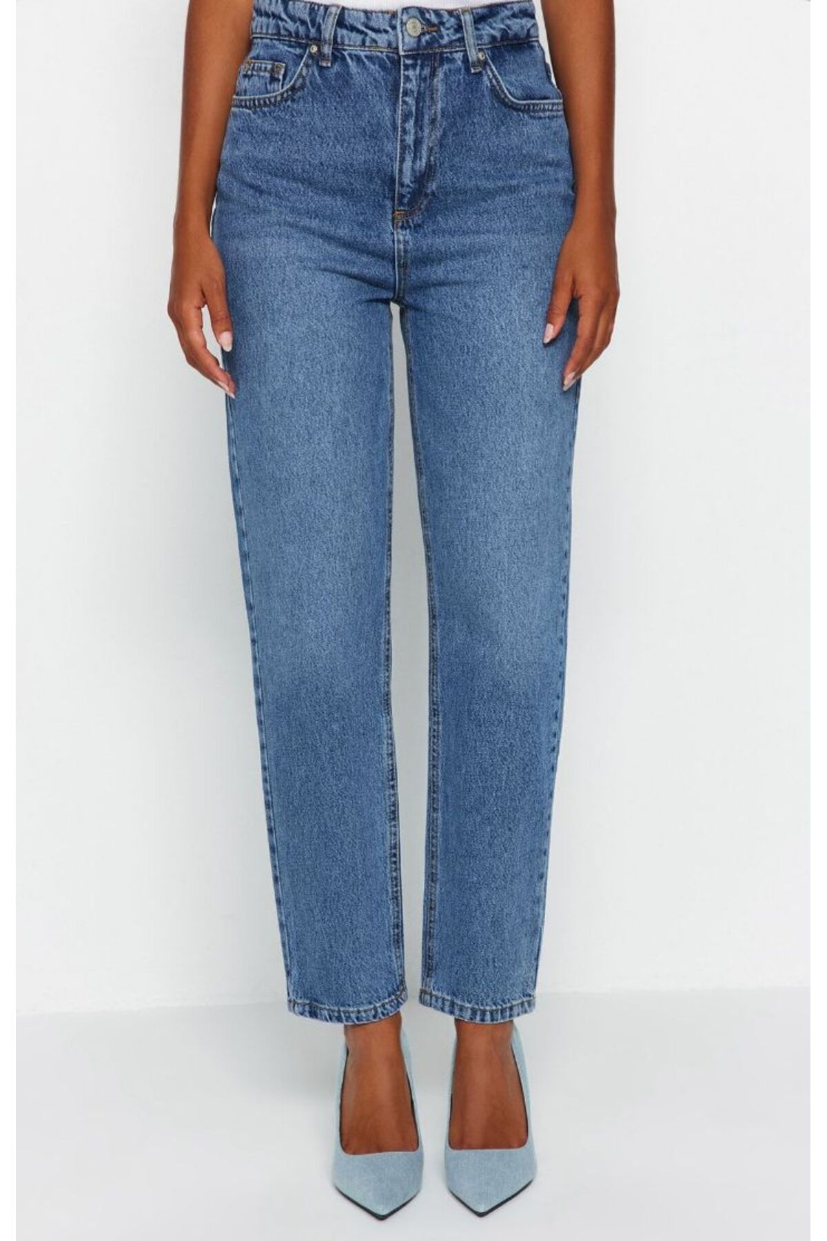 KARACAN COMPANY Yüksek Bel Mom Jeans