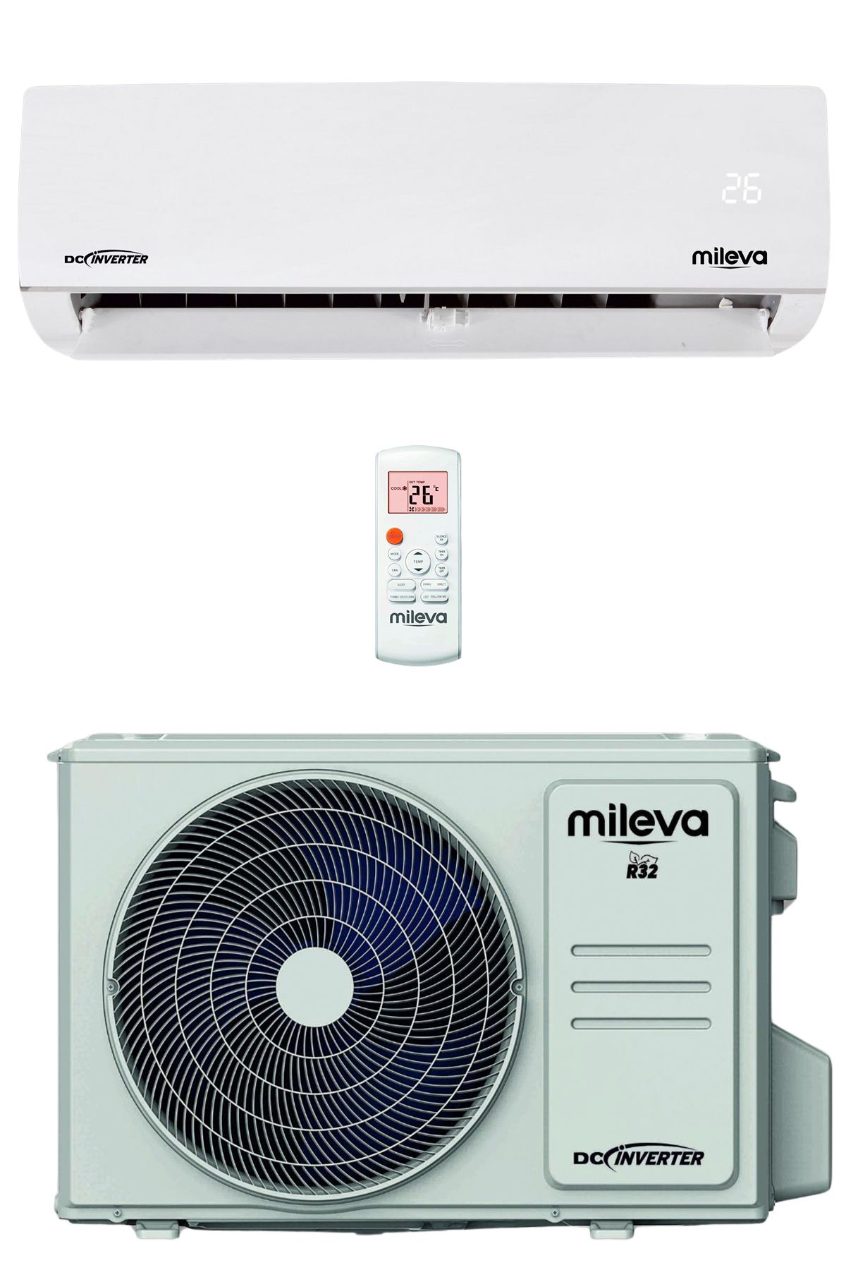 MİLEVA Mileva 24.000 BTU A++ İnverter Duvar Tipi Klima