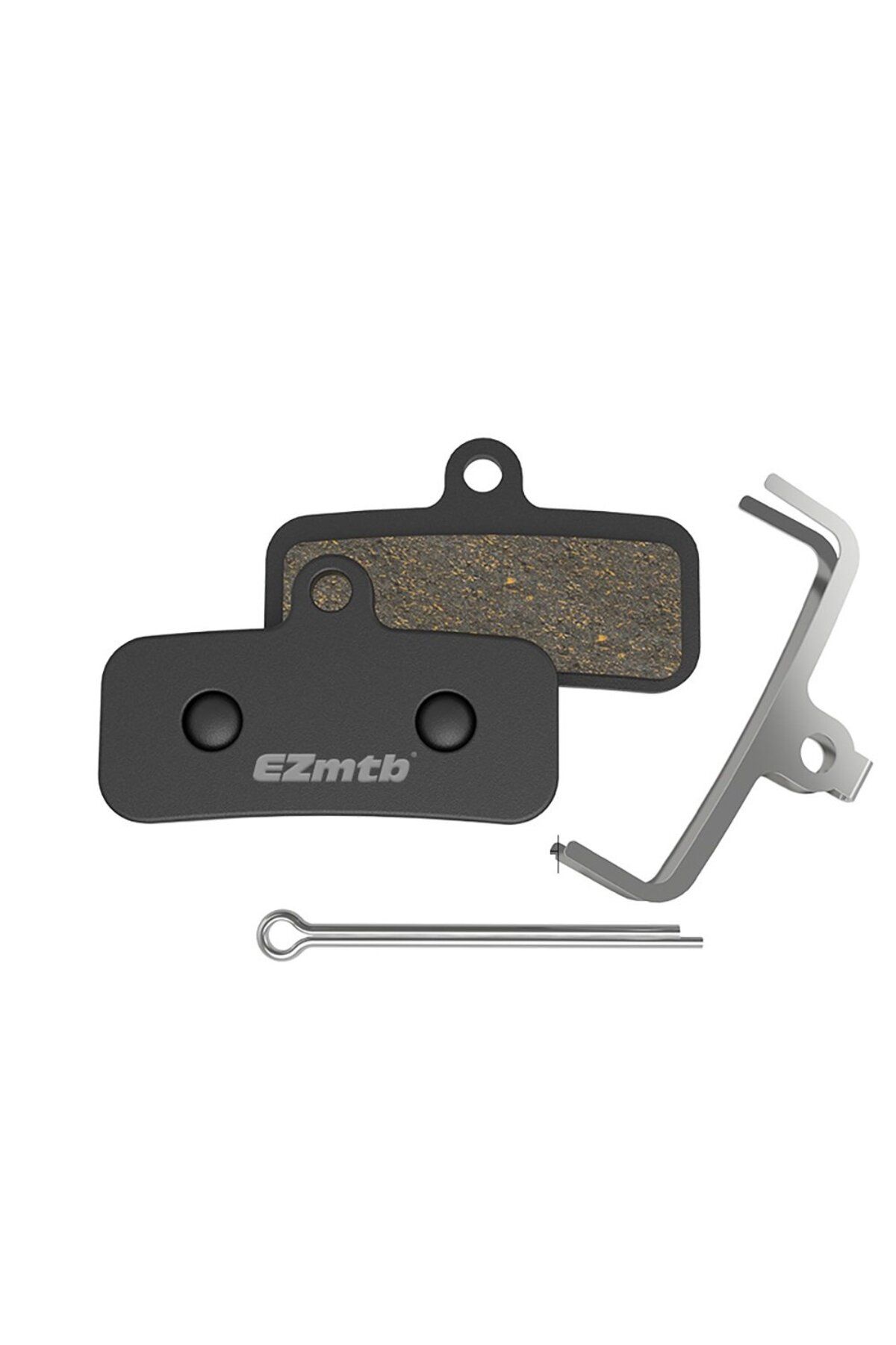 Bike And Art EZmtb Saint Zee Shimano 4 Piston Logan Fren Balatası - BP1004, EZmtb, Yarı-Metal, Kart