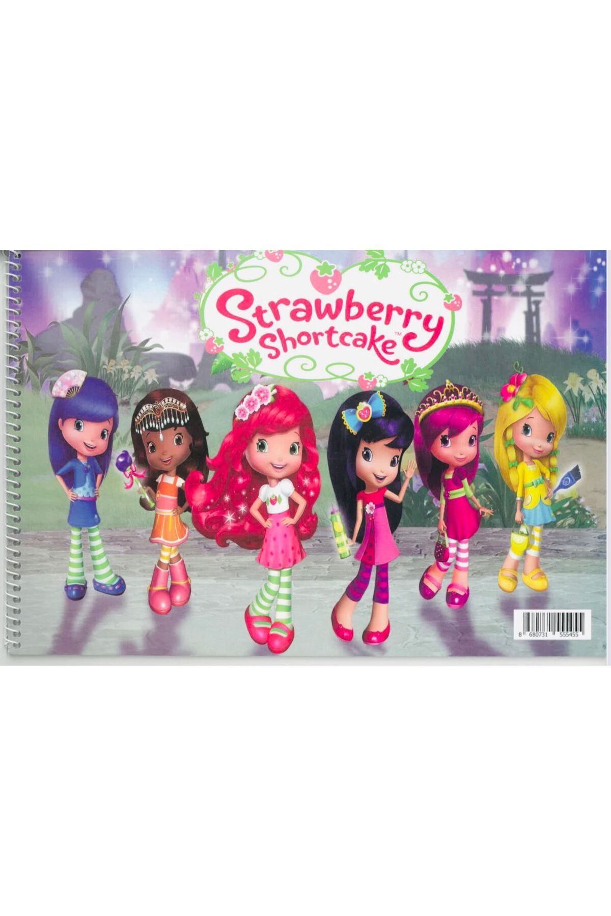 Deniz Oyuncak STRAWBERRY 25*35 SİPRELLİ 15 SAYFA RESİM DEFTERİ