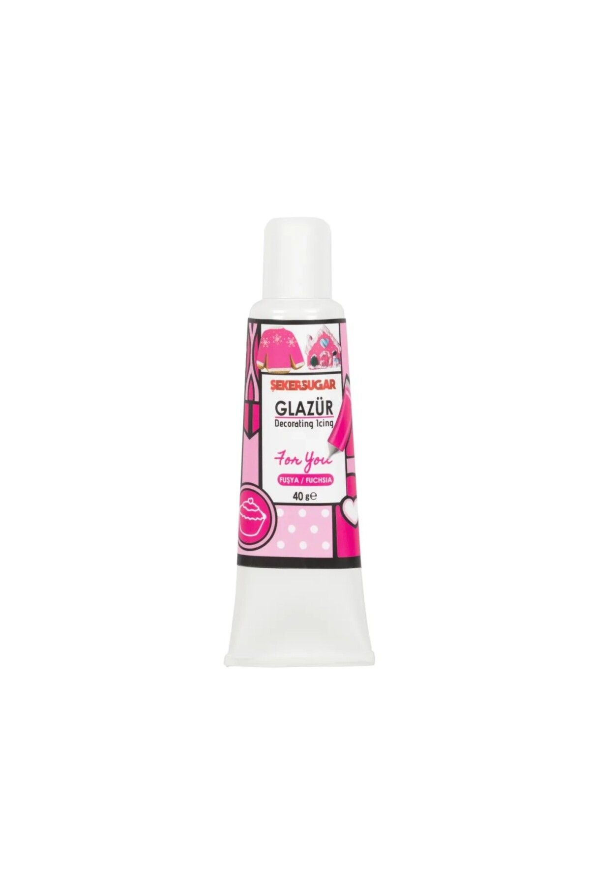 ŞEKER & SUGAR Glazür 40 Gr