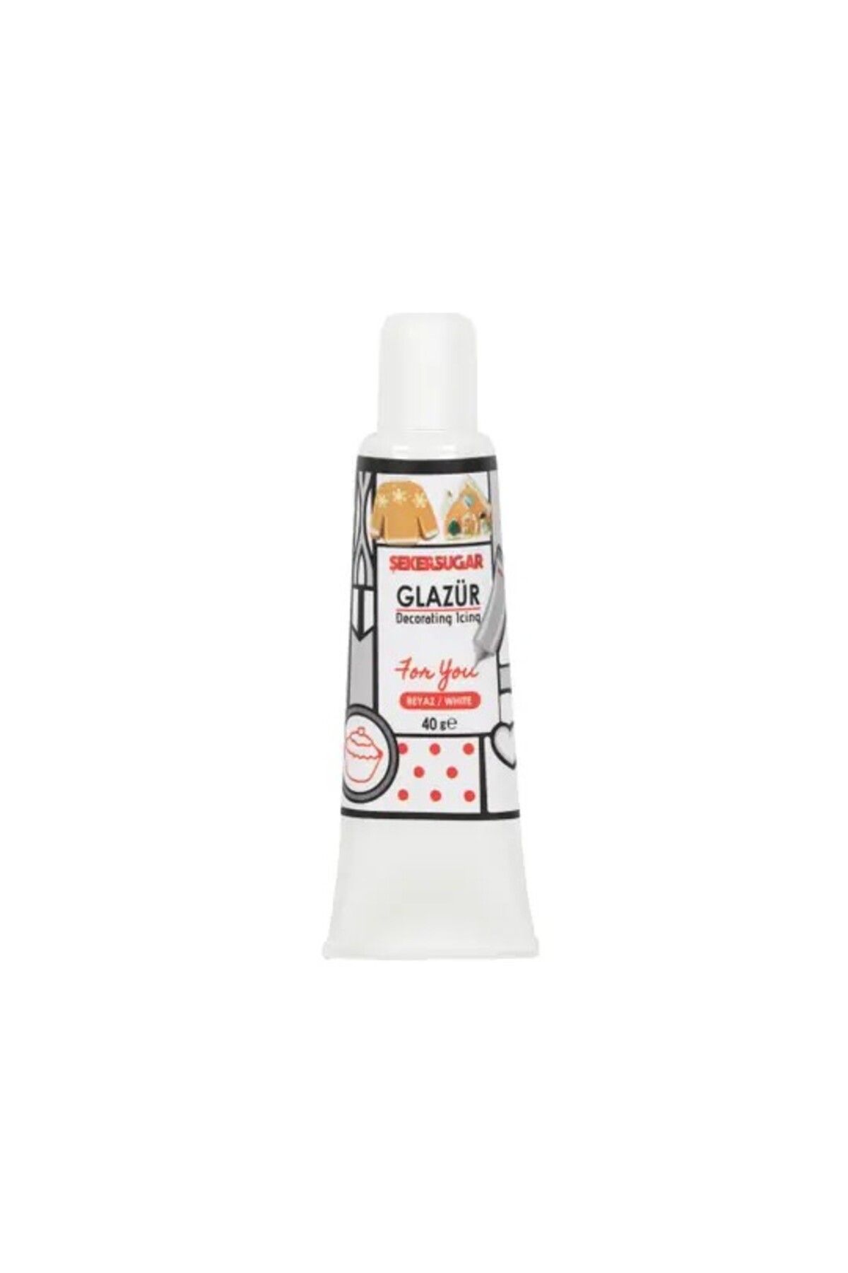 ŞEKER & SUGAR Glazür 40 Gr