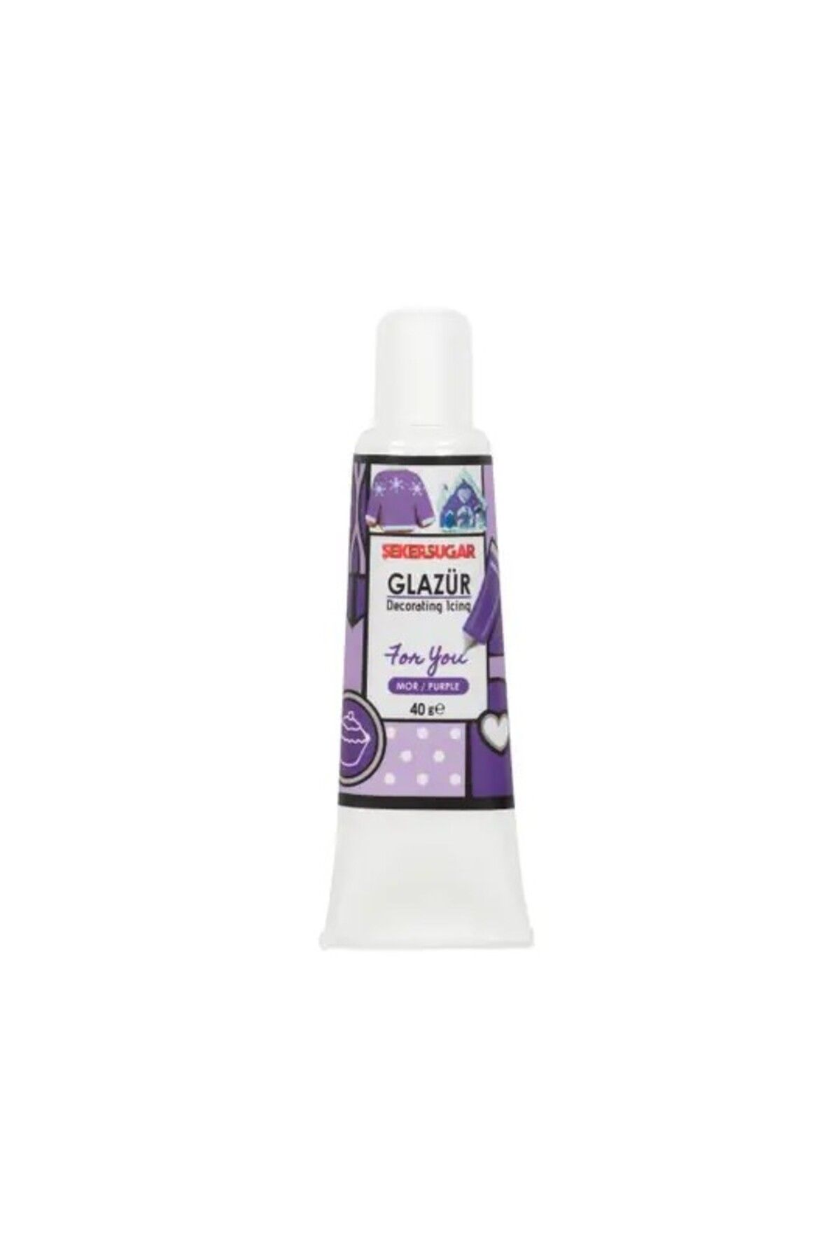 ŞEKER & SUGAR Glazür 40 Gr