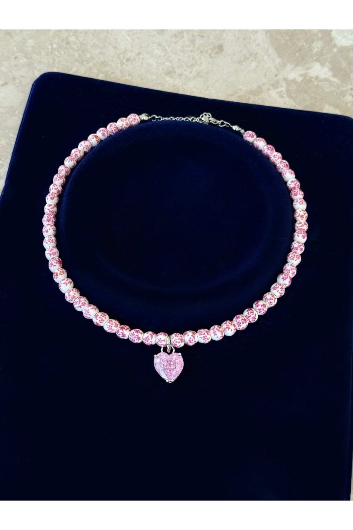 h&b design jewel Kristal Taşlı Kolye