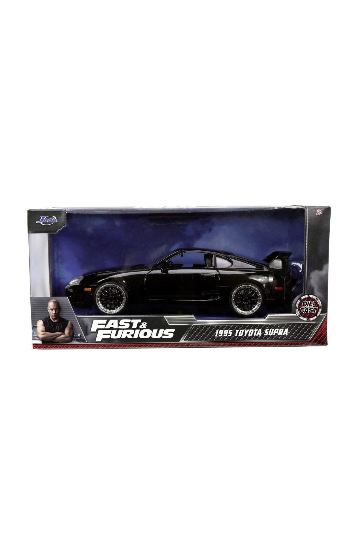 Toys Jada Fast & Furious Masinuta Metalica Toyota Supra 1995 Scara 1:24 - One Size