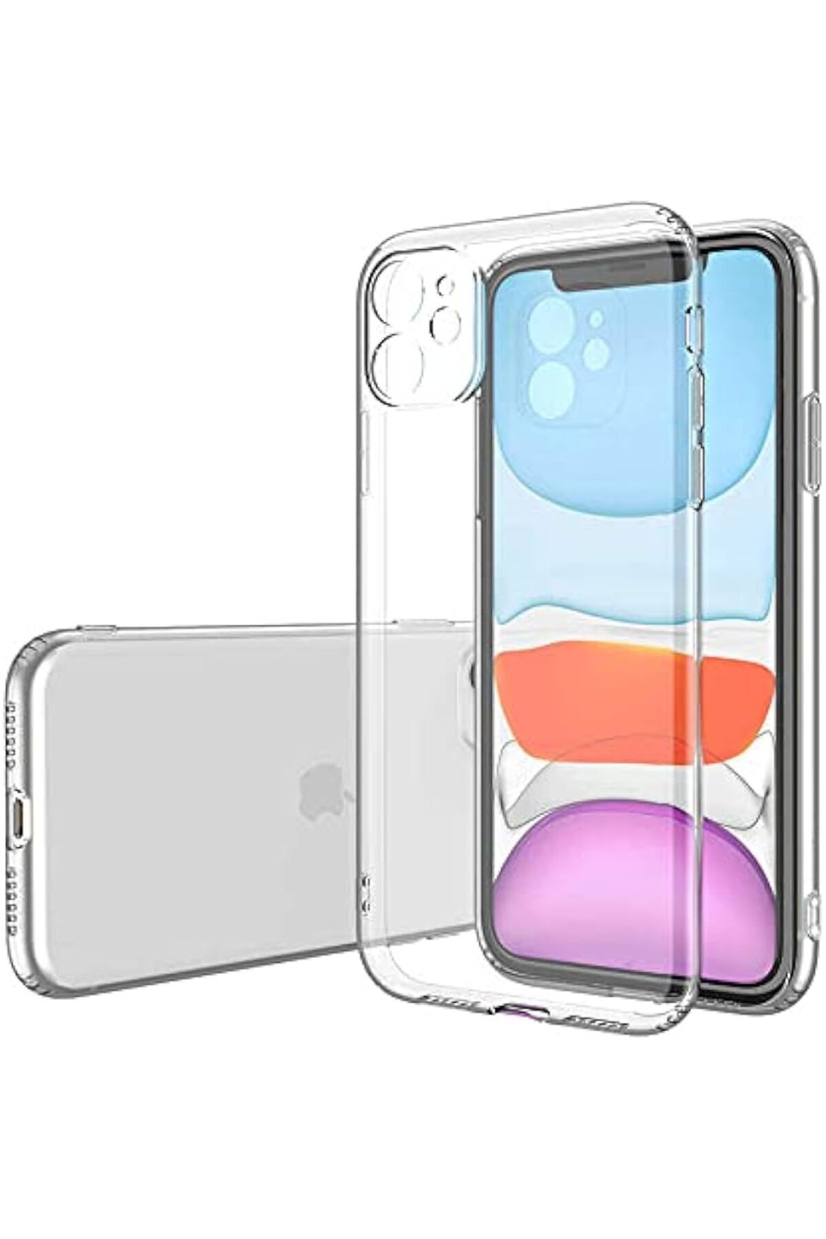 nexer plus Apple iphone 11 uyumlu kamera korumalı şeffaf kılıf