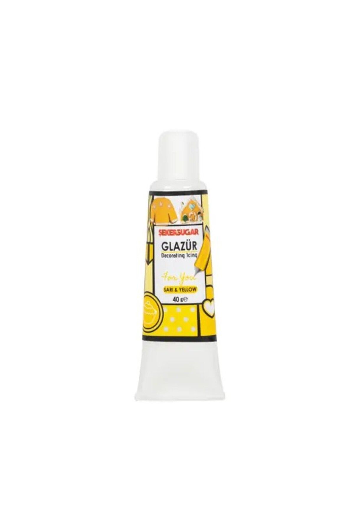 ŞEKER & SUGAR Glazür 40 Gr