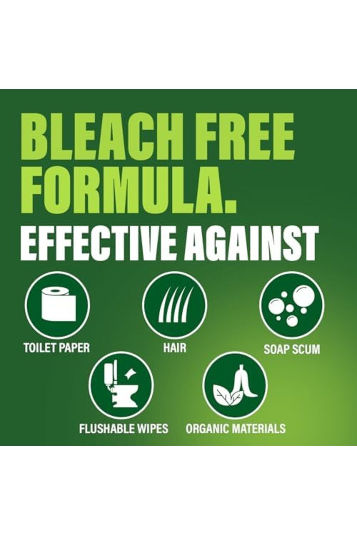 Green Gobbler-Green Gobbler Drain Clog Dissolver, Drain Opener-Cleaner, Toilet Clog Remover, 31 oz 6