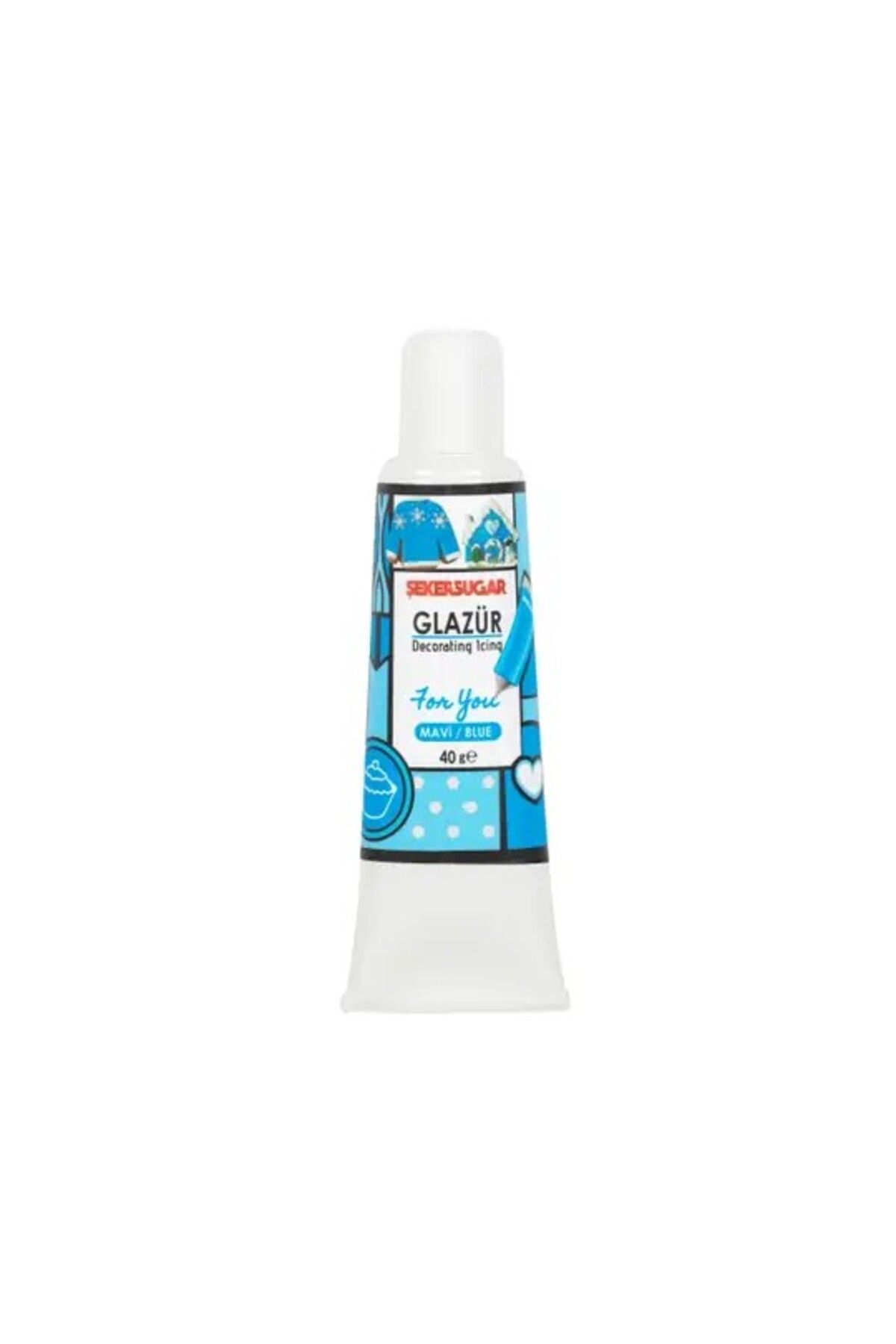 ŞEKER & SUGAR Glazür 40 Gr