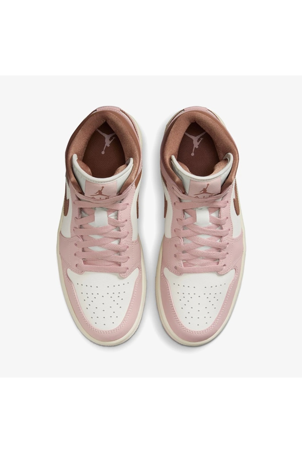 Nike-Air Jordan 1 Mid 'Pink Oxford' -BQ6472-620 6
