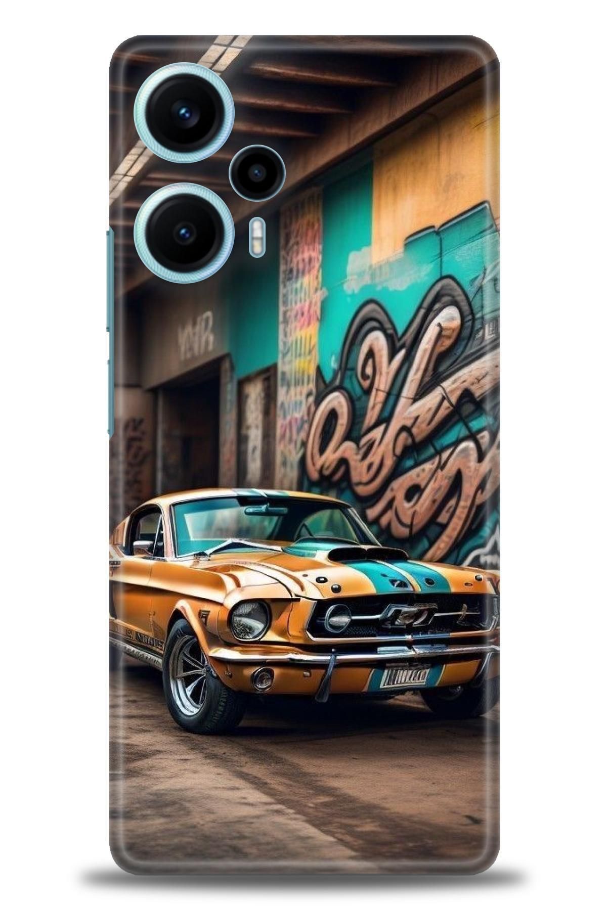 CooperTech Xiaomi Poco F5 İle Uyumlu HD Baskılı Desenli Silikon Kılıf - 990