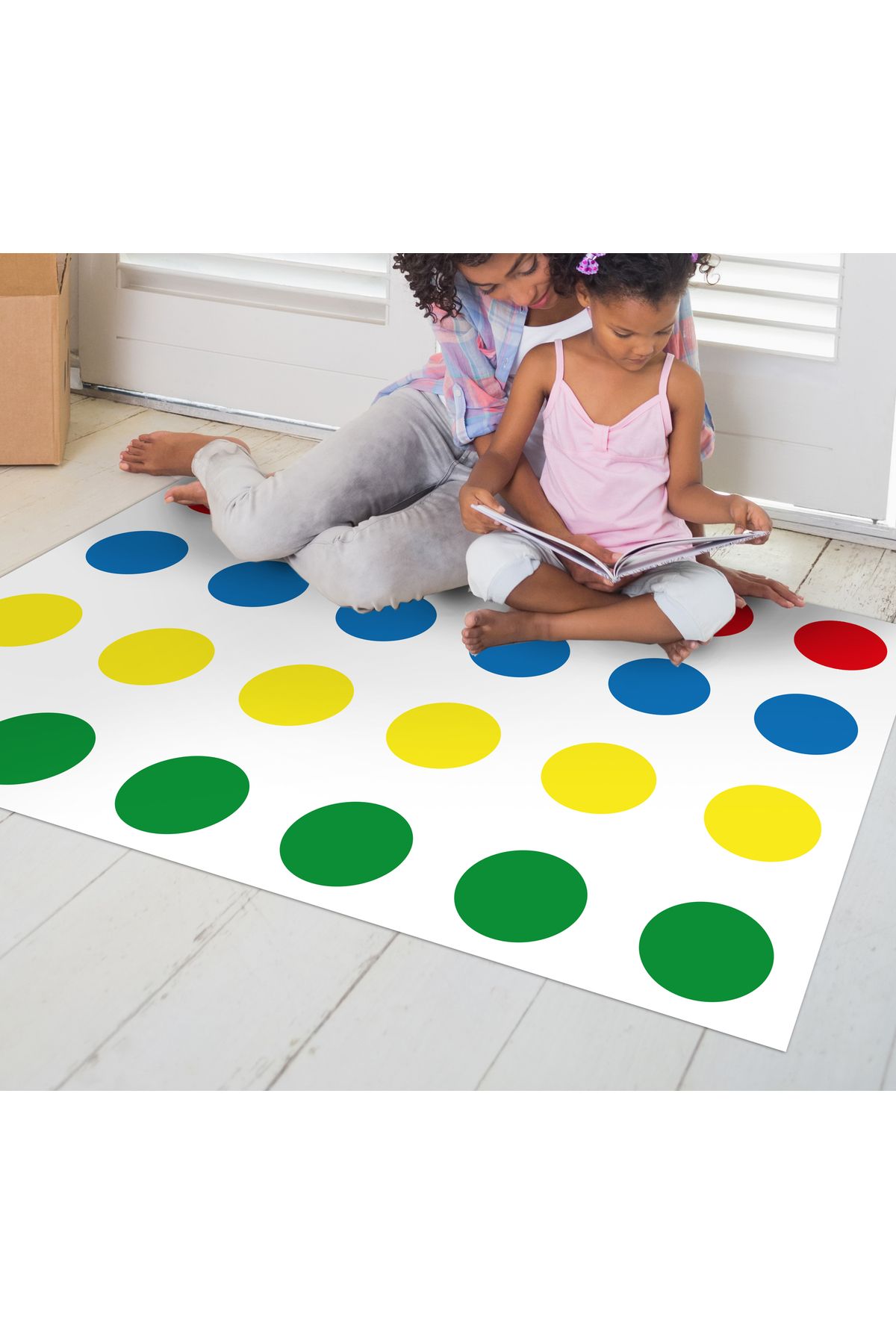hediyenebak Vinil Branda Twister Oyunu Vinil Halı 70x100 cm