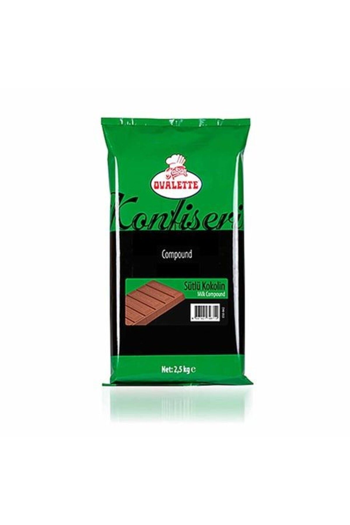 Katsan Ovalette Sütlü Konfiseri 2.5 Kg