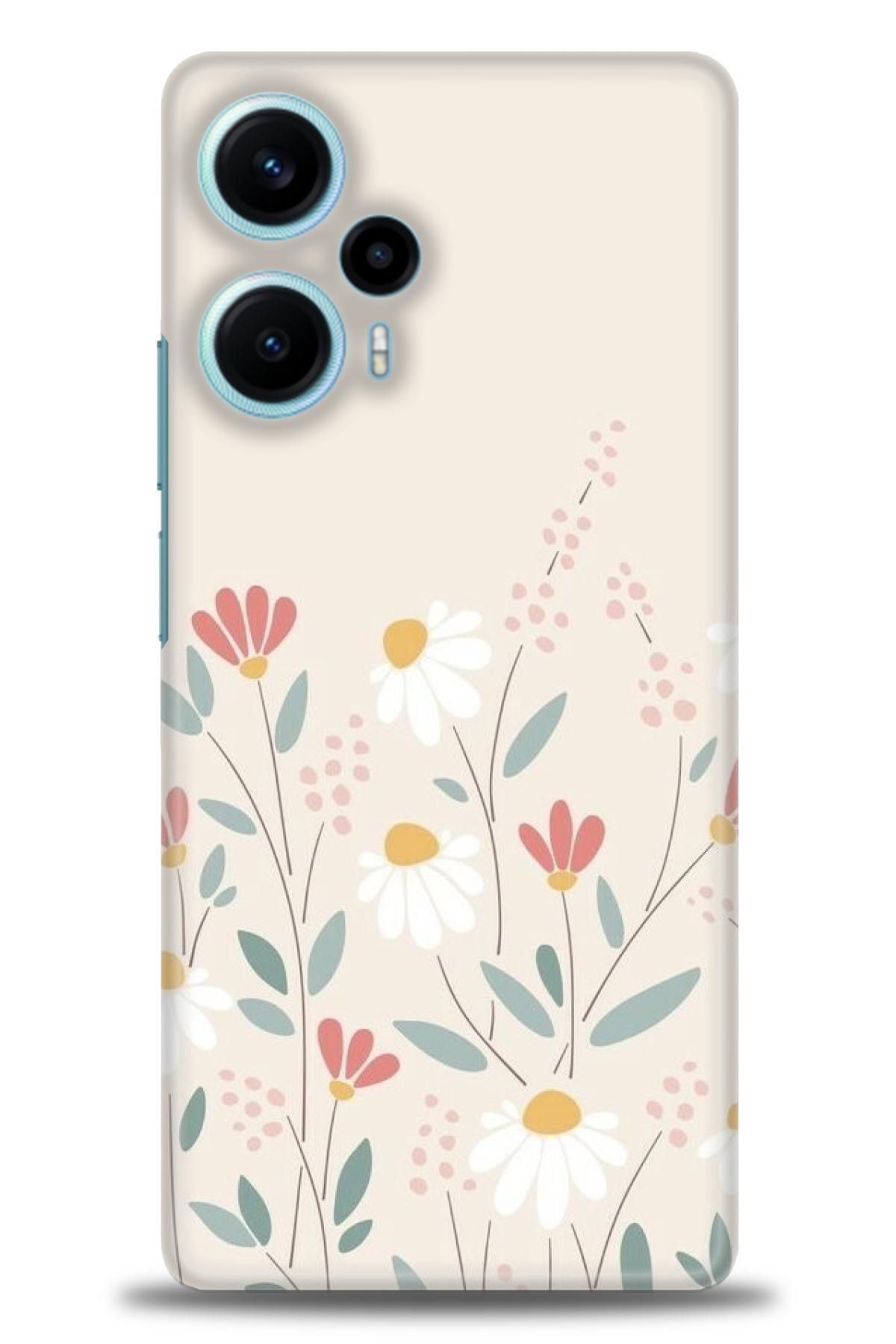CooperTech Xiaomi Poco F5 İle Uyumlu HD Baskılı Desenli Silikon Kılıf - 540