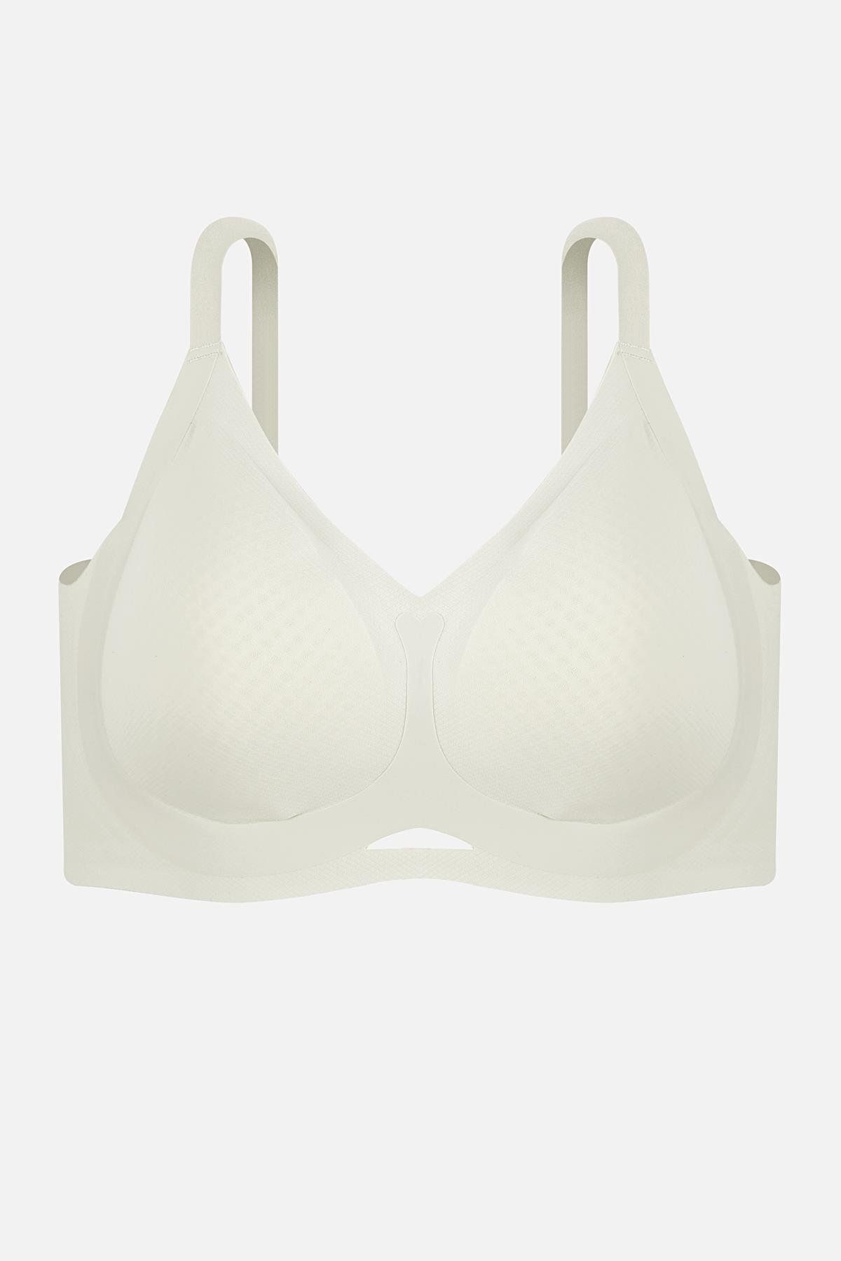 Lingerie Lazer Kesim Dikişsiz Desteksiz Sütyen
