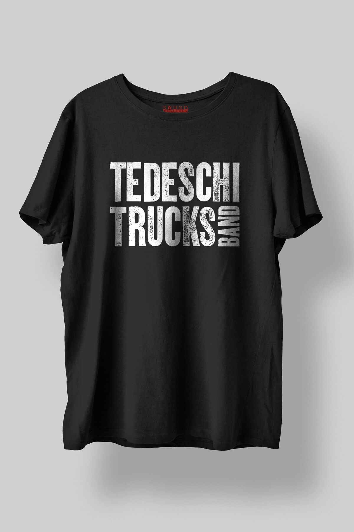 Sound Gorgeous Tedeschi Trucks Band Müzik Baskılı Regular Fit Unisex Siyah T-Shirt %100 Pamuk No:0344