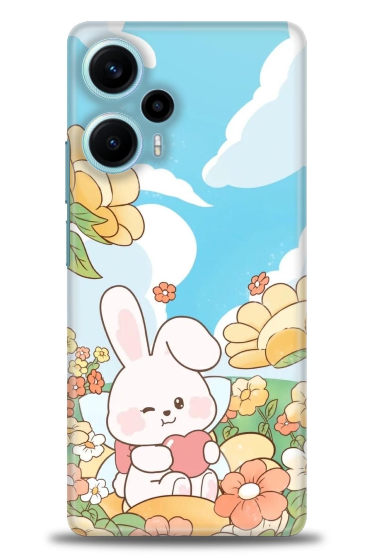 CooperTech Xiaomi Poco F5 İle Uyumlu HD Baskılı Desenli Silikon Kılıf - 840