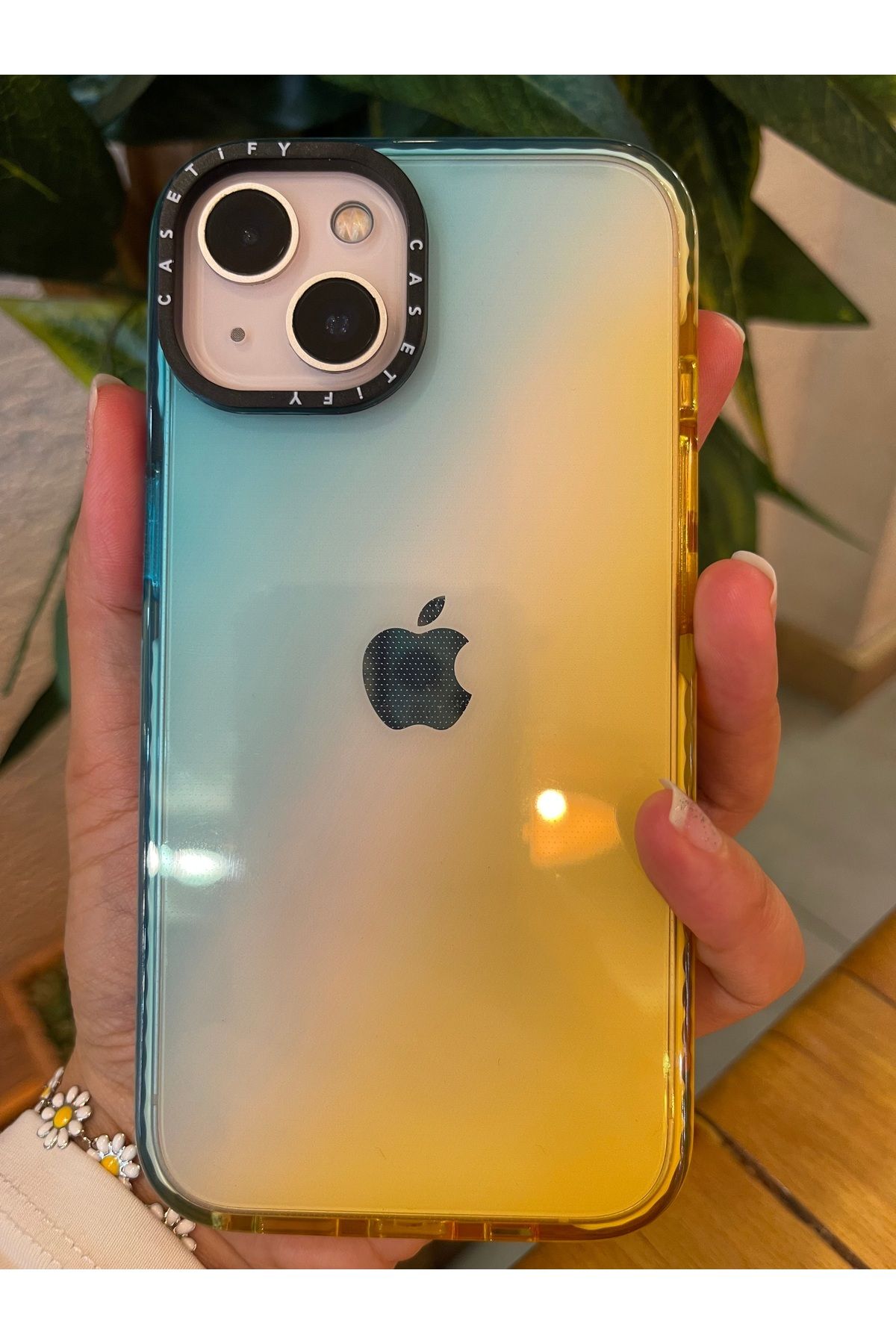 RİZVO Iphone 13-14 Ve 15 Uyumlu Impact Serisi Lüks Darbe Emici Kaymaz Esnek Silikon Şeffaf Kılıf